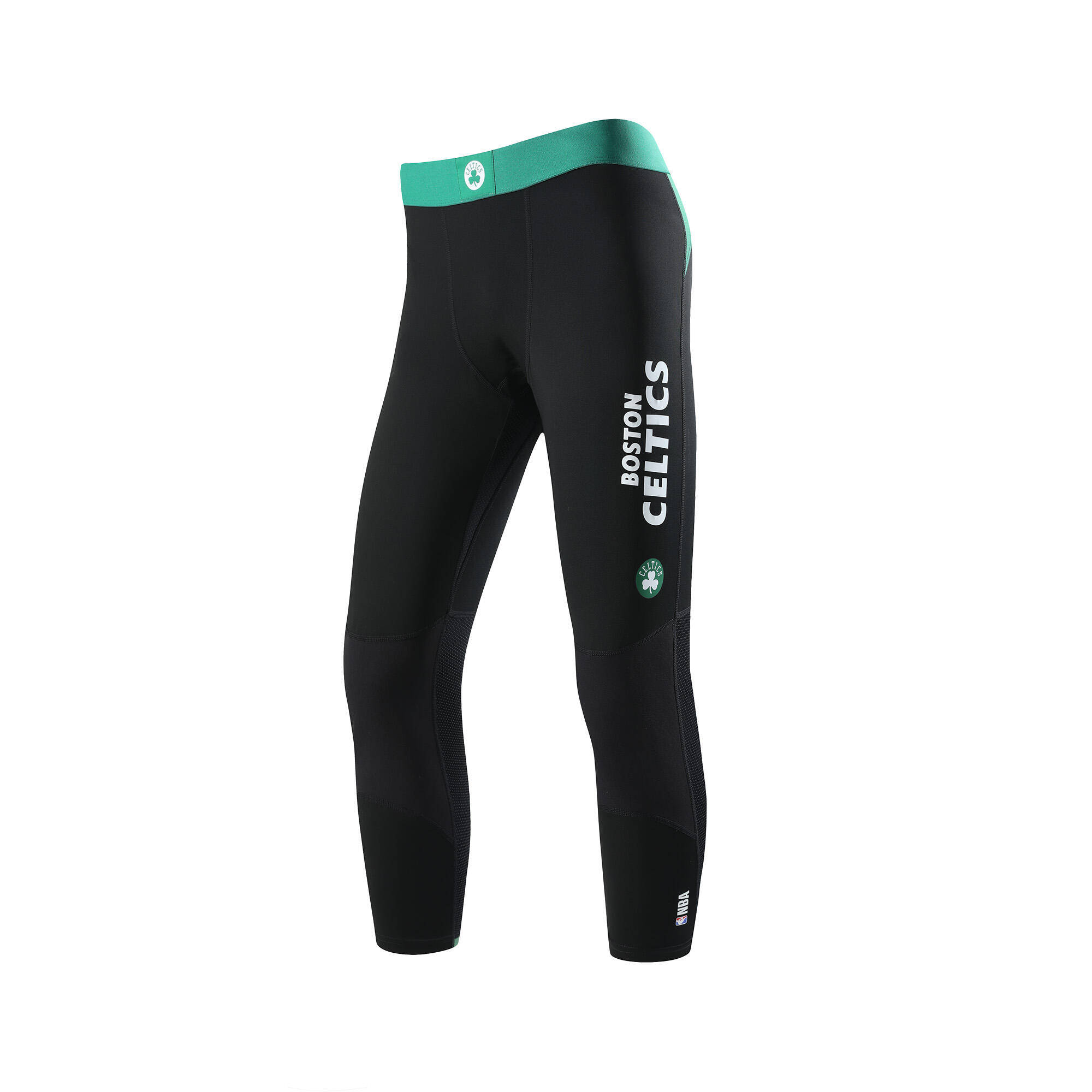 Men's/Women's 3/4 Basketball Leggings 500 - NBA Boston Celtics/Black -  1