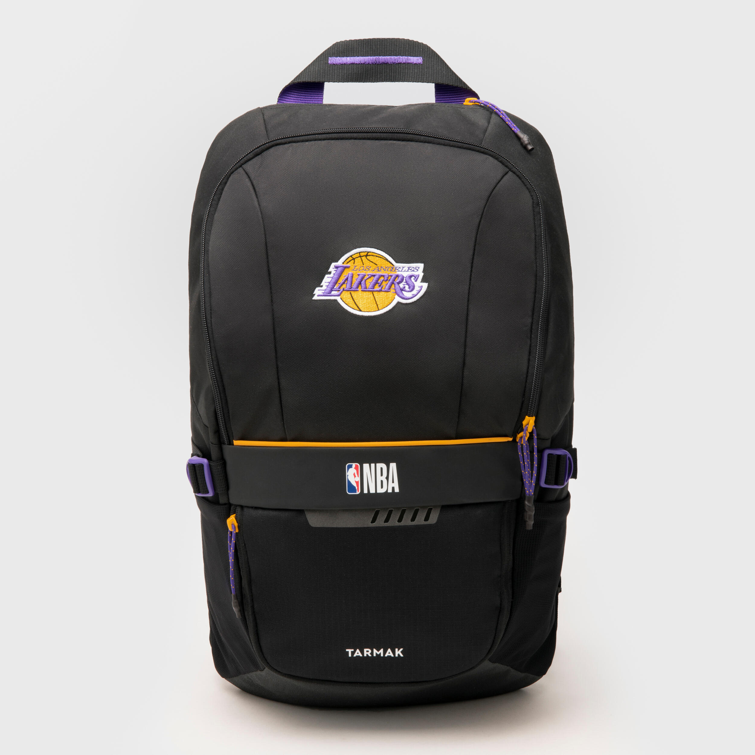 Mochila de basquetbol 25L Los Angeles Lakers - NBA 500 violeta - Decathlon