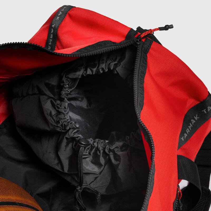 Duffeltas voor basketbal NBA Bulls rood