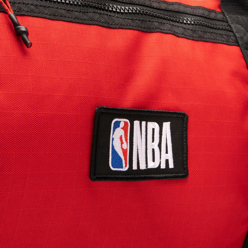 Duffeltas voor basketbal NBA Bulls rood