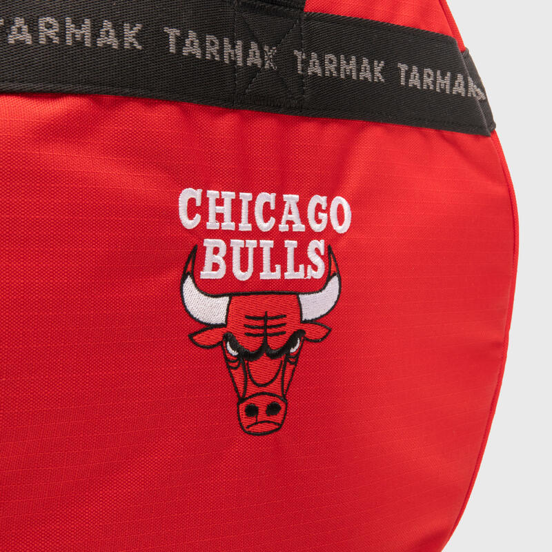 Duffeltas voor basketbal NBA Bulls rood