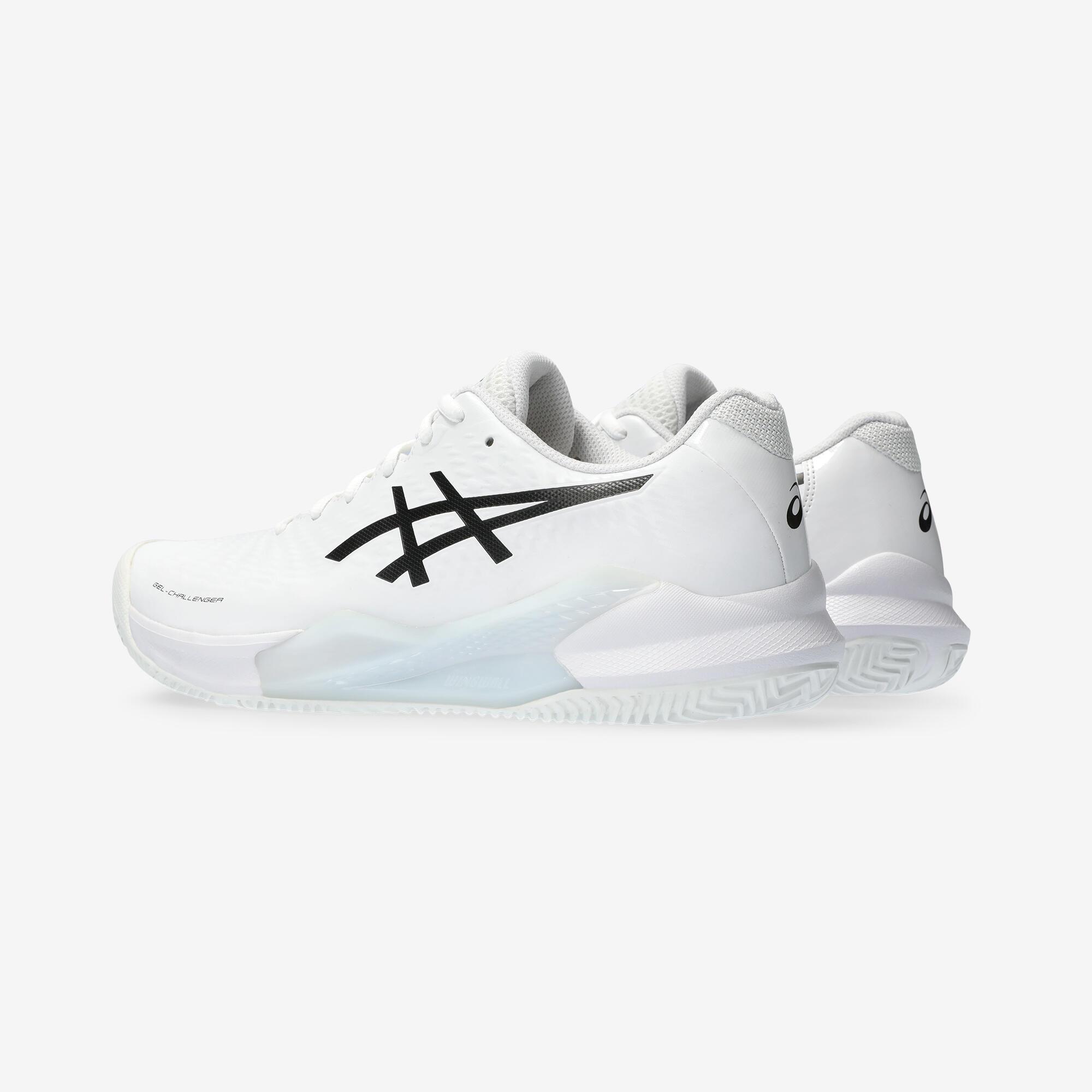 Chaussures de tennis terre battue Homme - Gel Challenger 14 blanc 5/8