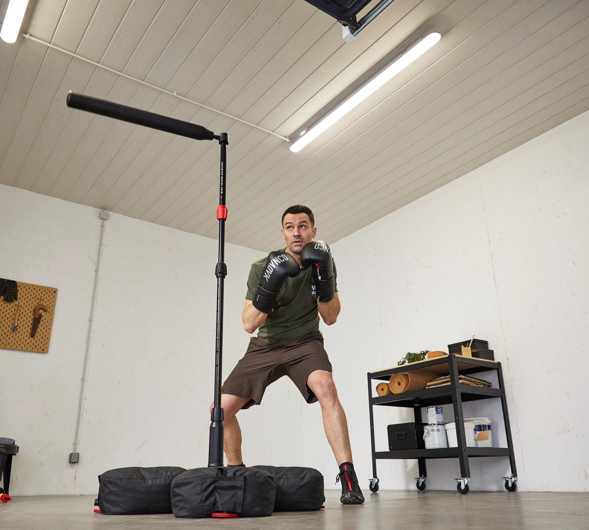 Punching ball barra per riflessi domyos decathlon boxe outshock