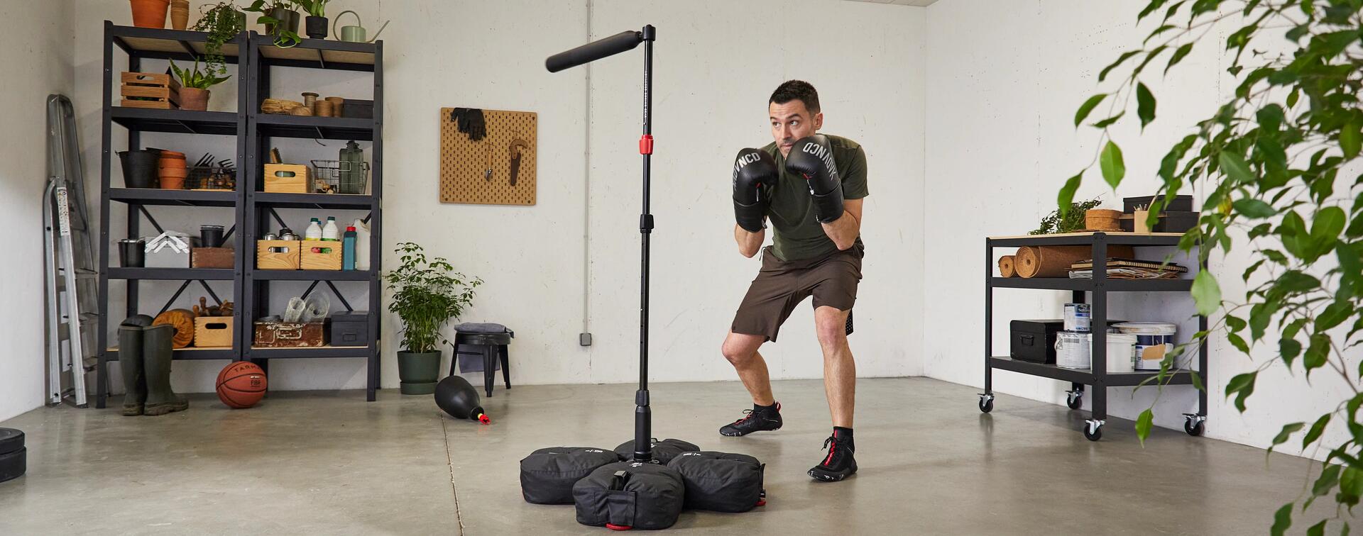 punching ball barre réflexe outshock decathlon domyos boxe