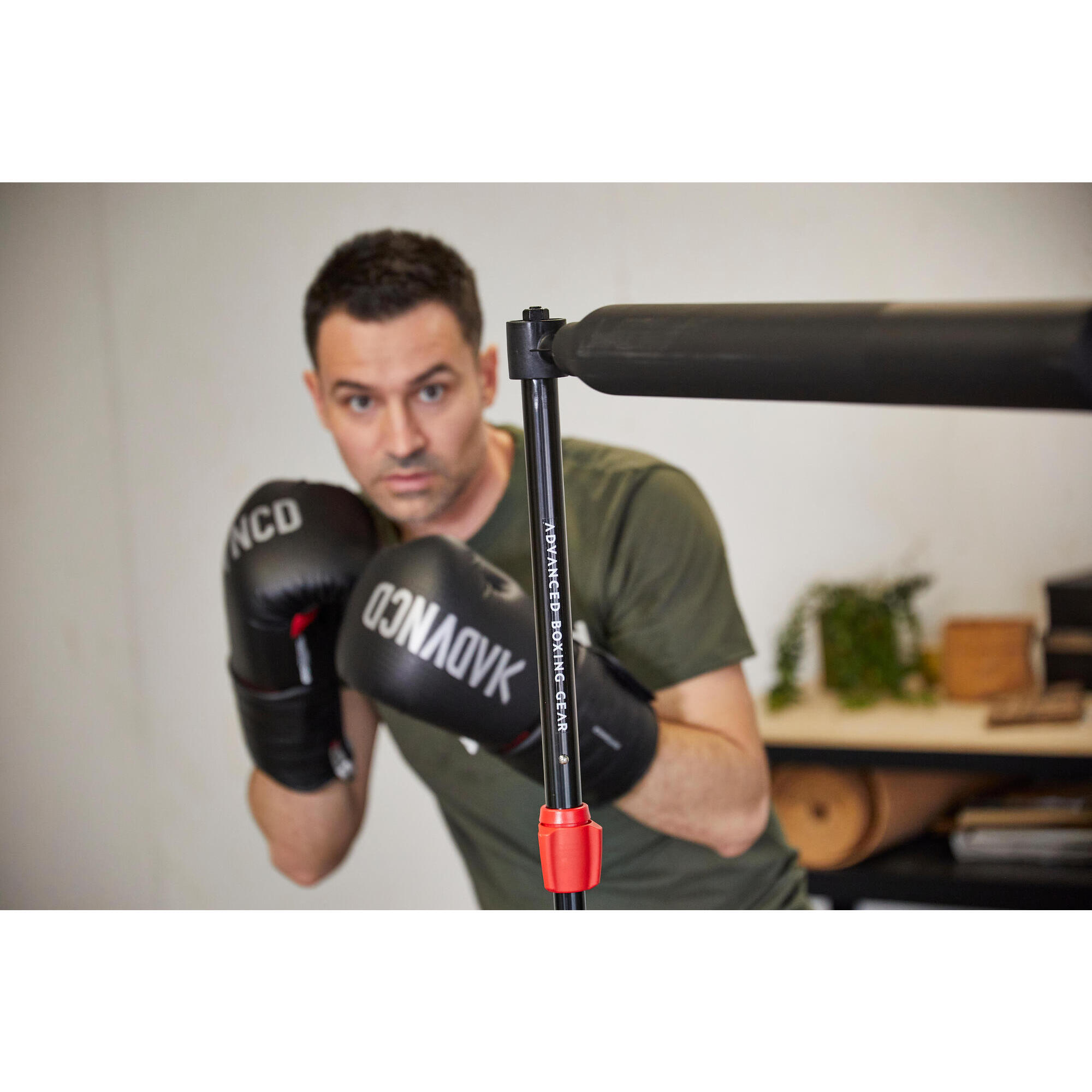 PUNCHING BALL + ADJUSTABLE ADULT REFLEX BAR