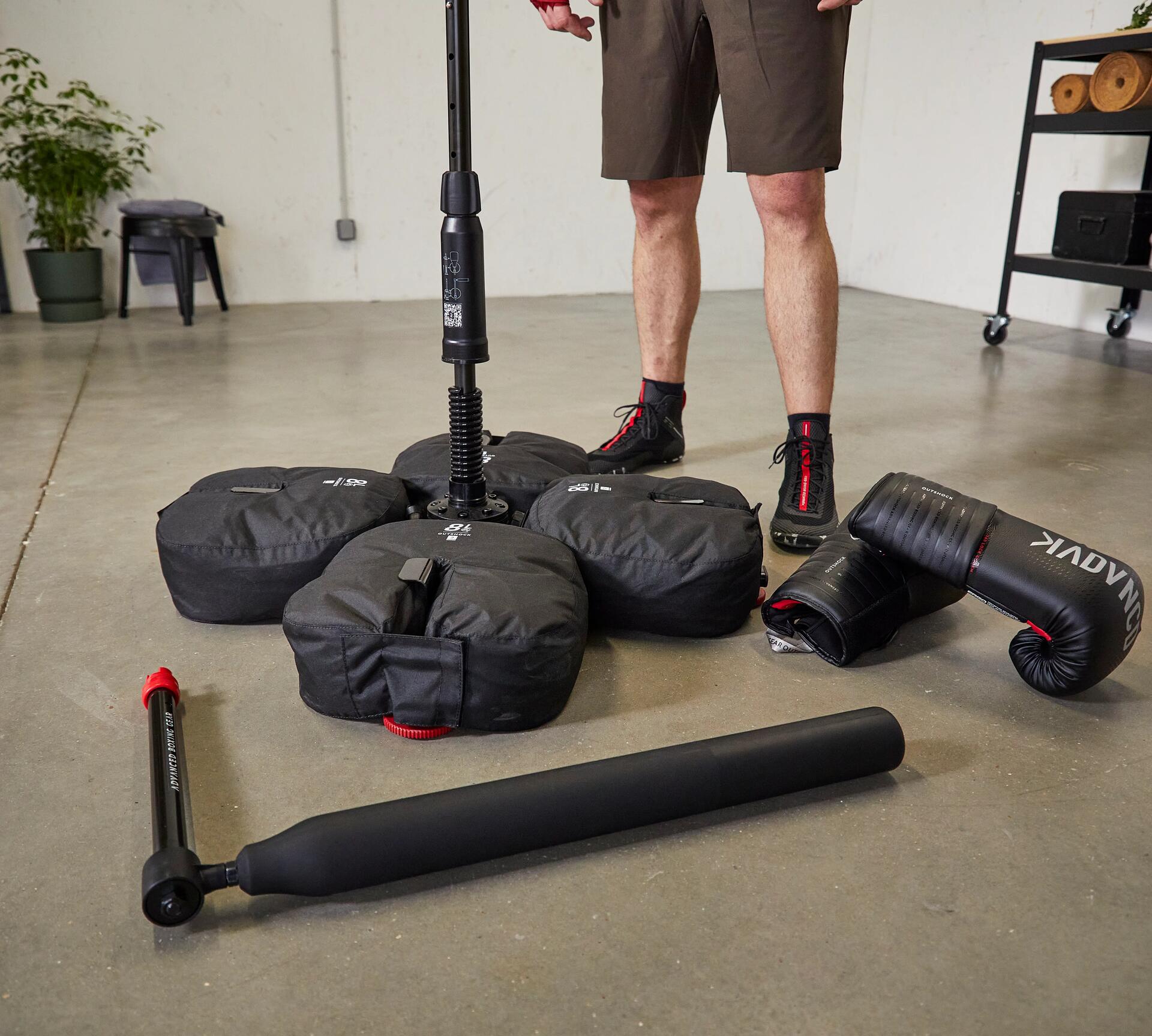 Punching ball barra per riflessi domyos decathlon boxe outshock