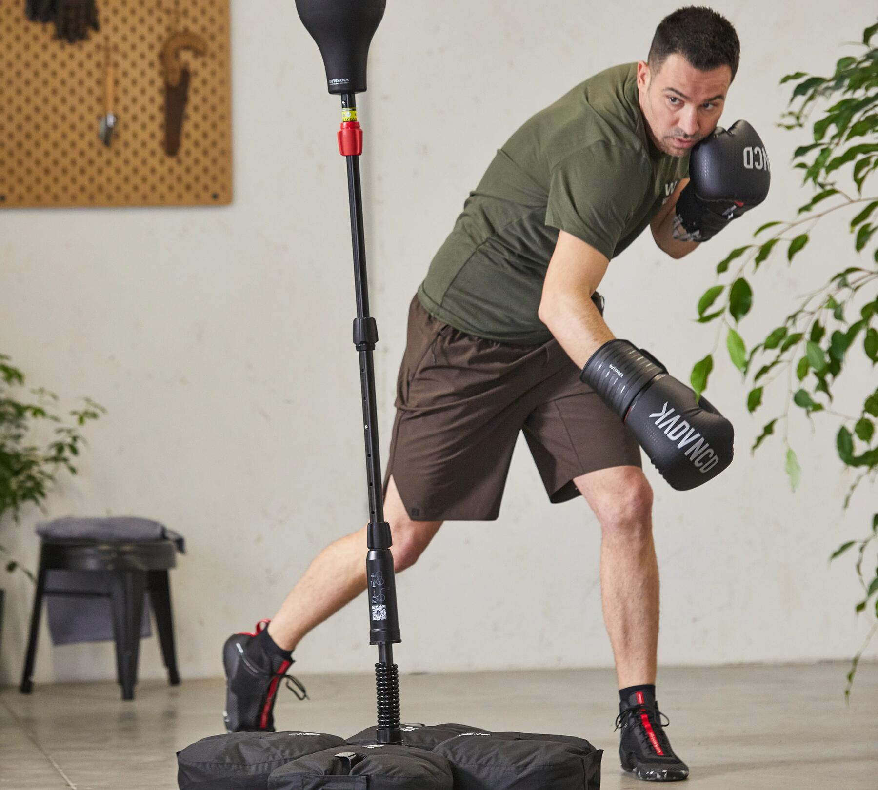 Punching ball barre de reflexe domyos decathlon boxe outshock
