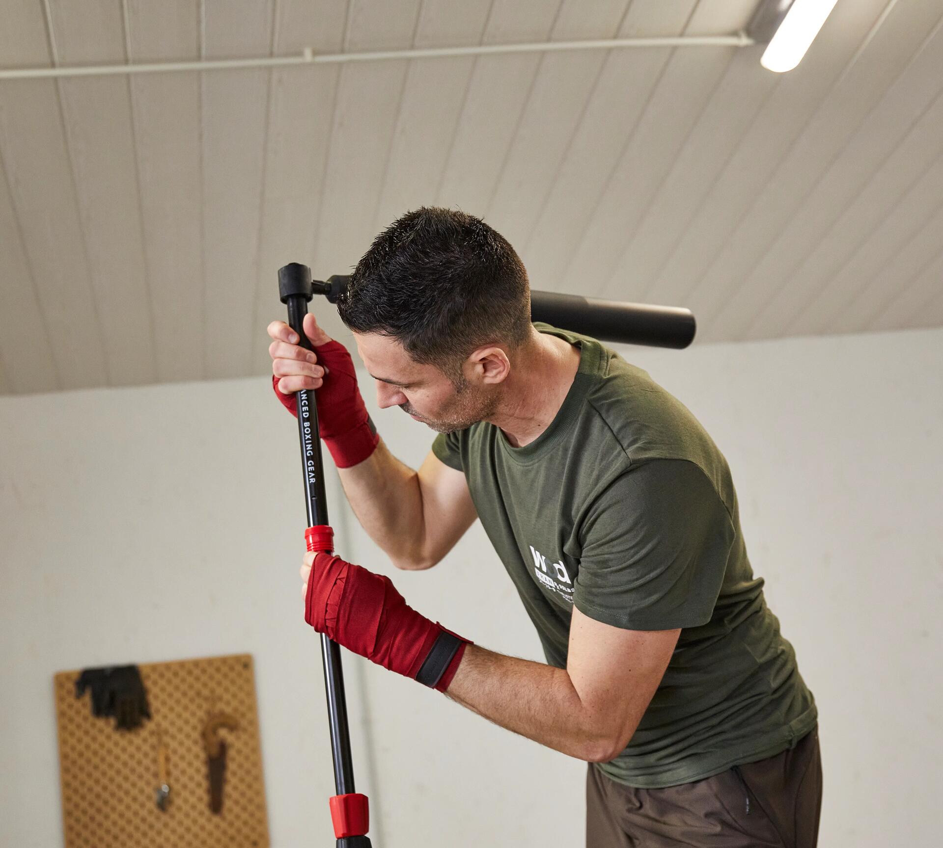 Punching ball barra per riflessi domyos decathlon boxe outshock