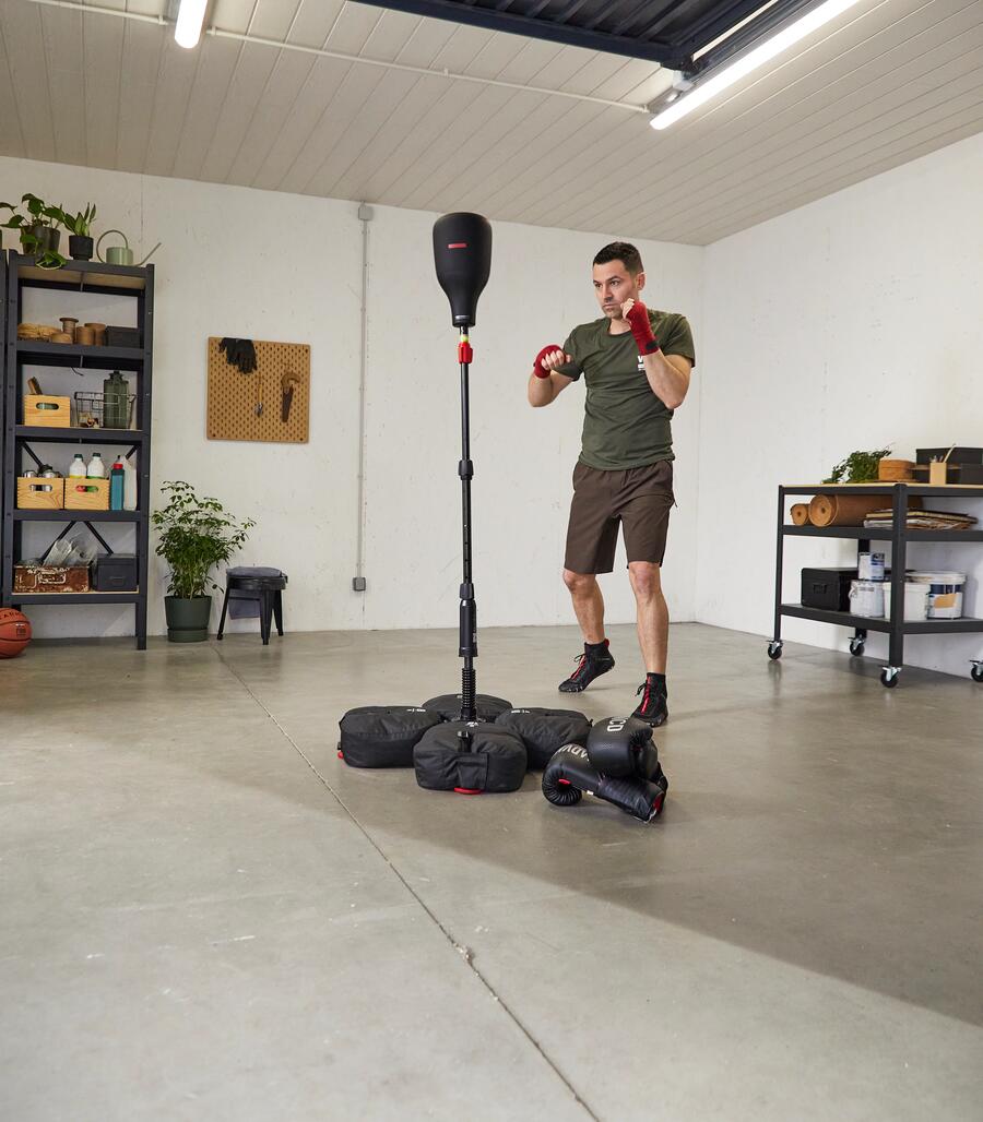 Punching ball barra per riflessi domyos decathlon boxe outshock