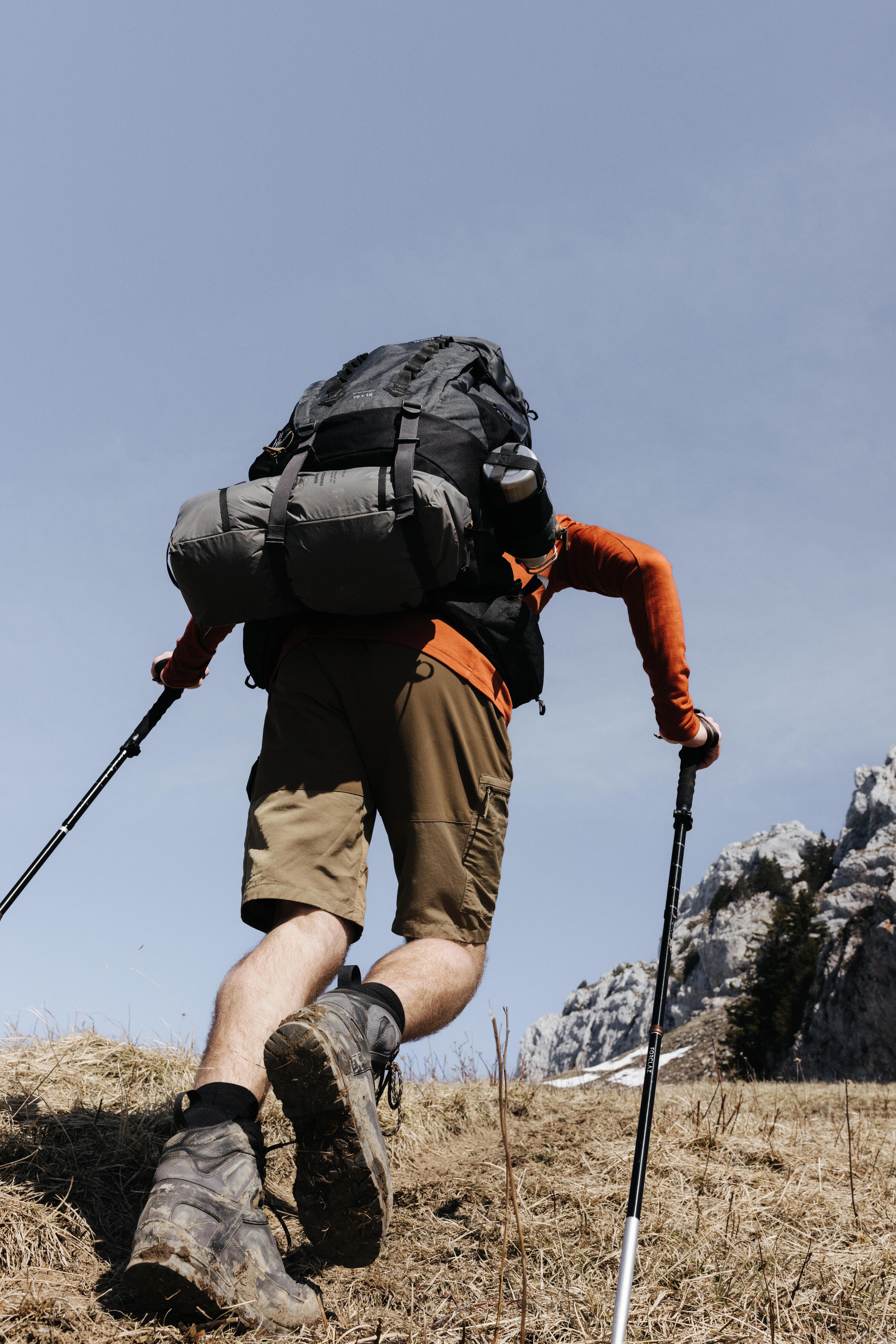 CHAUSSURES TREKKING CUIR IMPERMEABLES VIBRAM - MT500 ULTRA - HOMME HAUTE 7/14