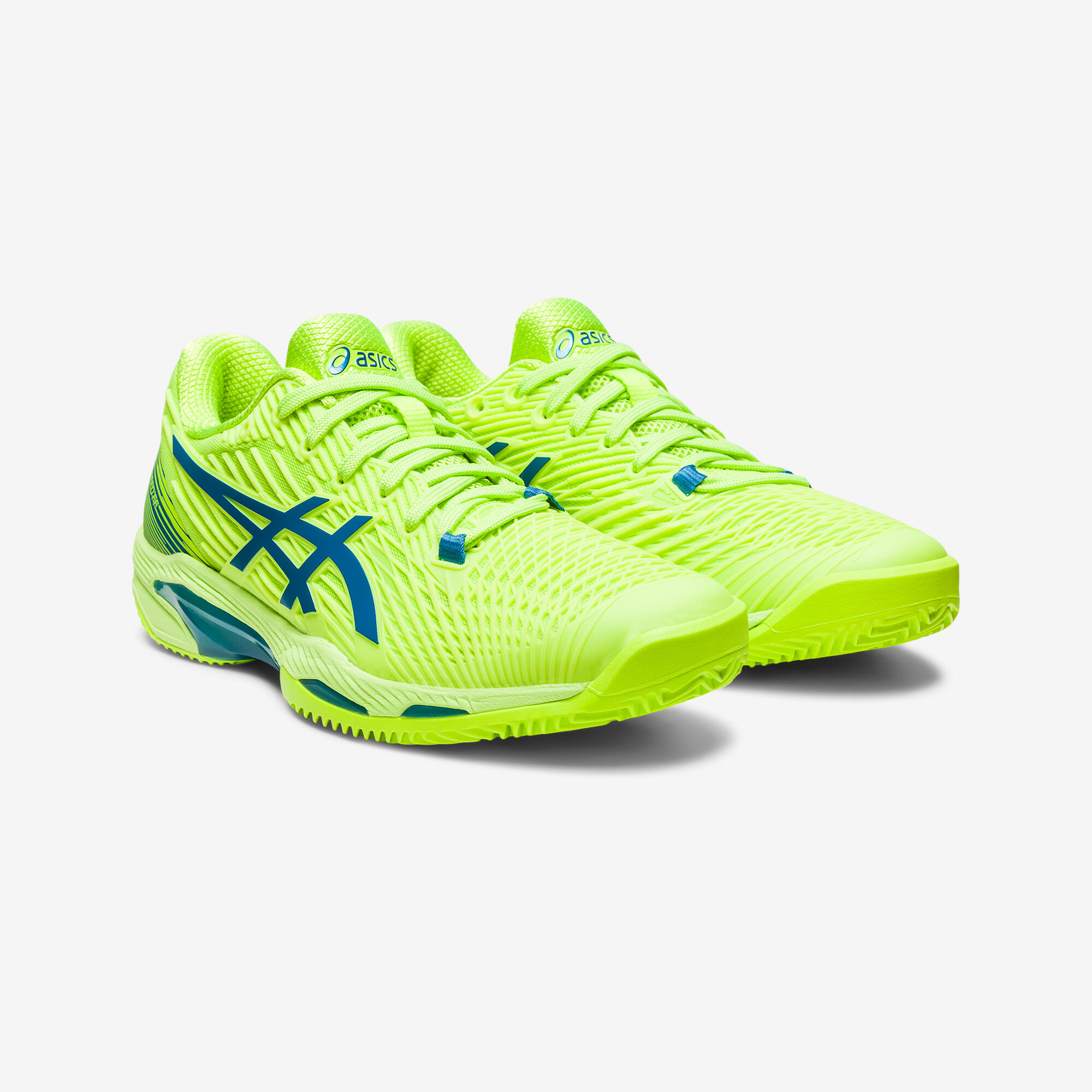 Women's Clay Court Tennis Shoes Solution Speed FF - Yellow 4/10