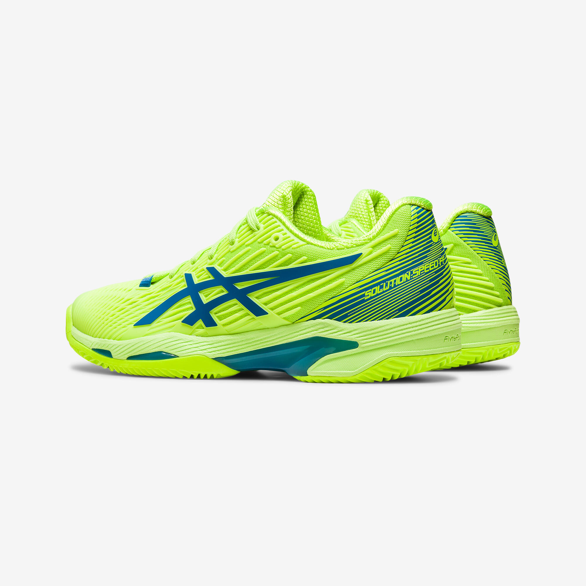 Women's Clay Court Tennis Shoes Solution Speed FF - Yellow 5/10
