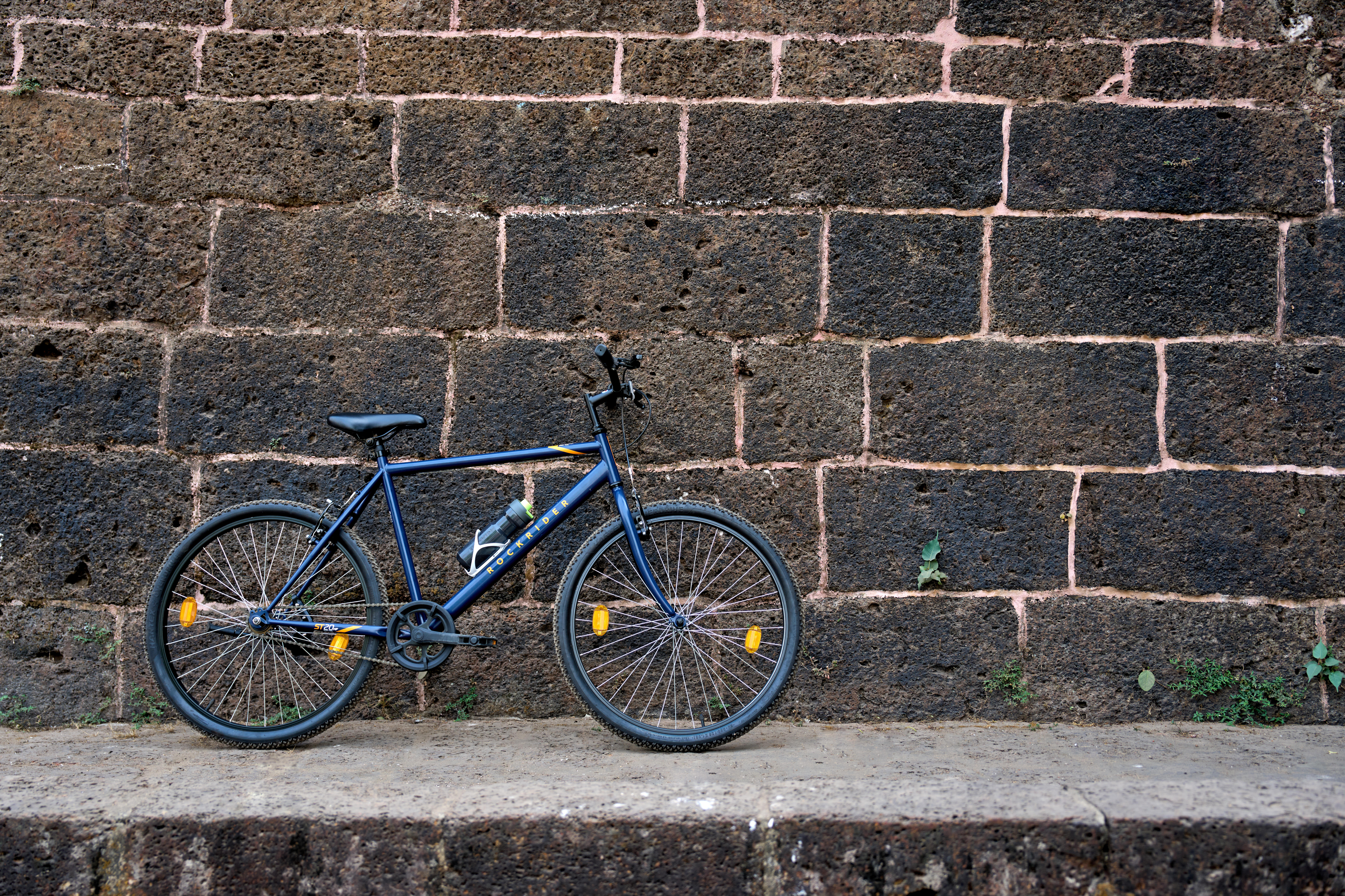 Mountain Bike Rockrider ST20 High Frame Blue