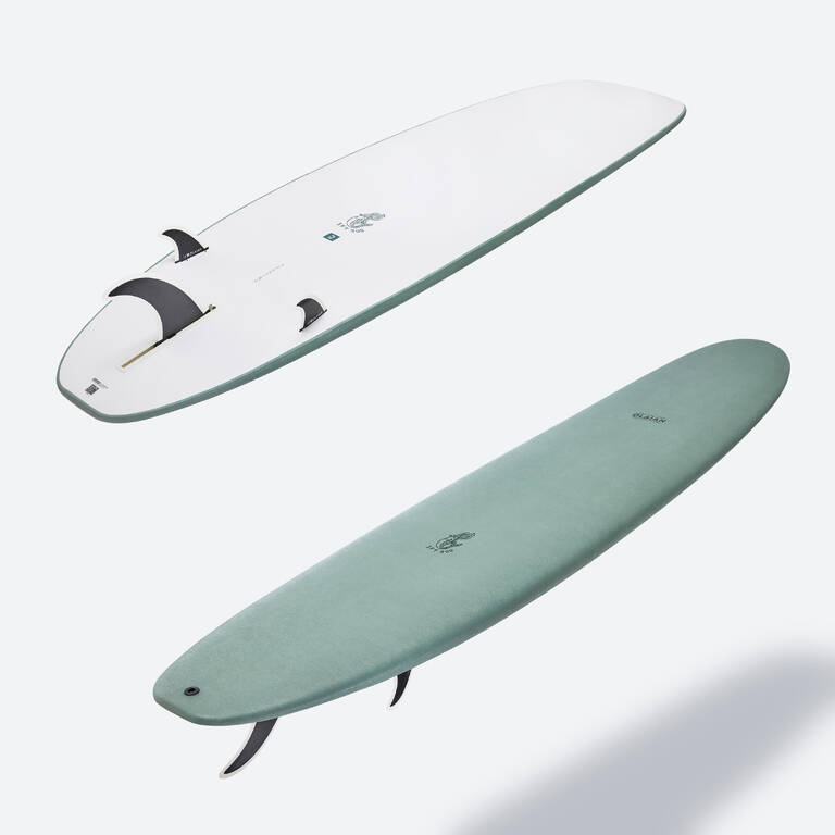 SURFBOARD 900 EPOXY SOFT 8'4 with 3 fins.