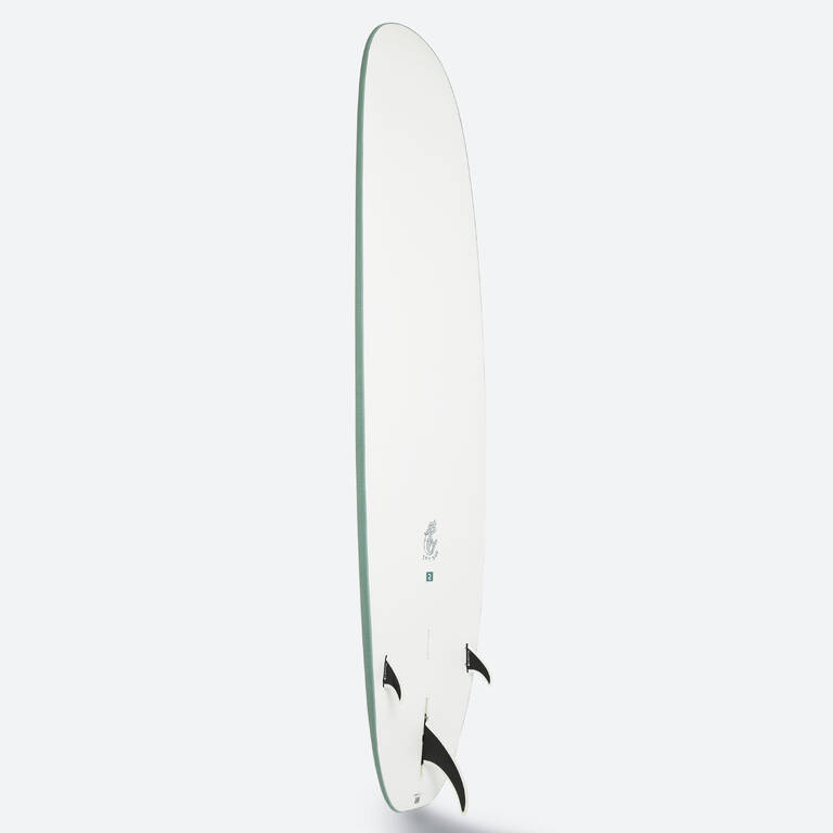 SURFBOARD 900 EPOXY SOFT 8'4 with 3 fins.