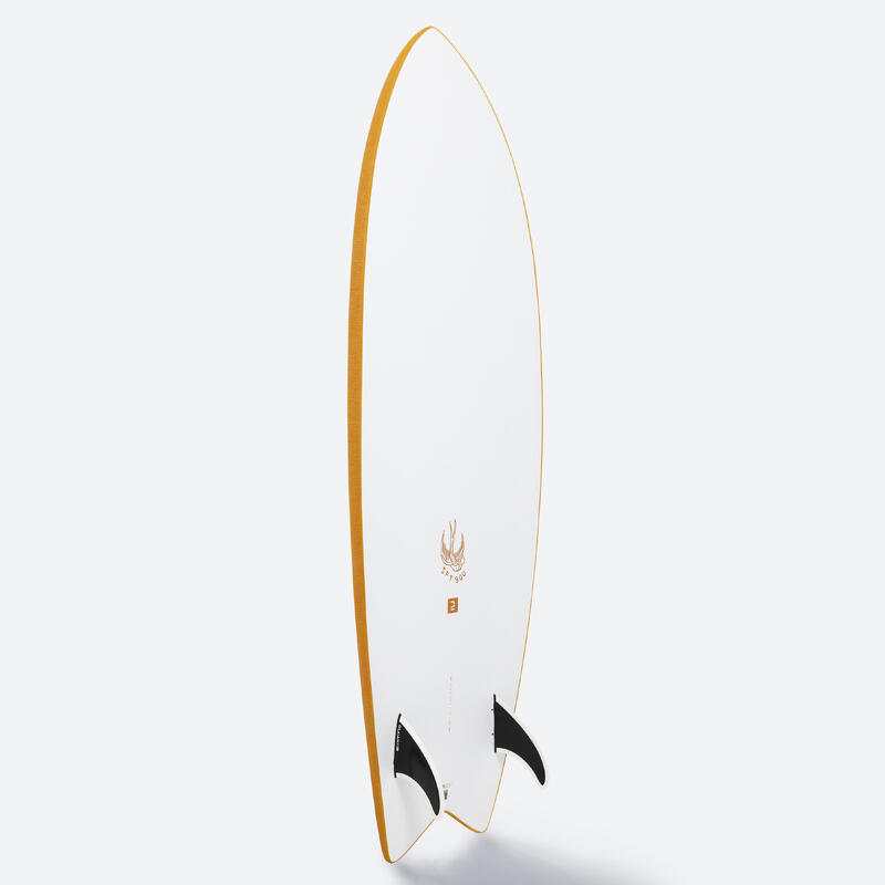 Tabla surf fish epoxi 5'6" 36L Peso <80kg. Nivel experto