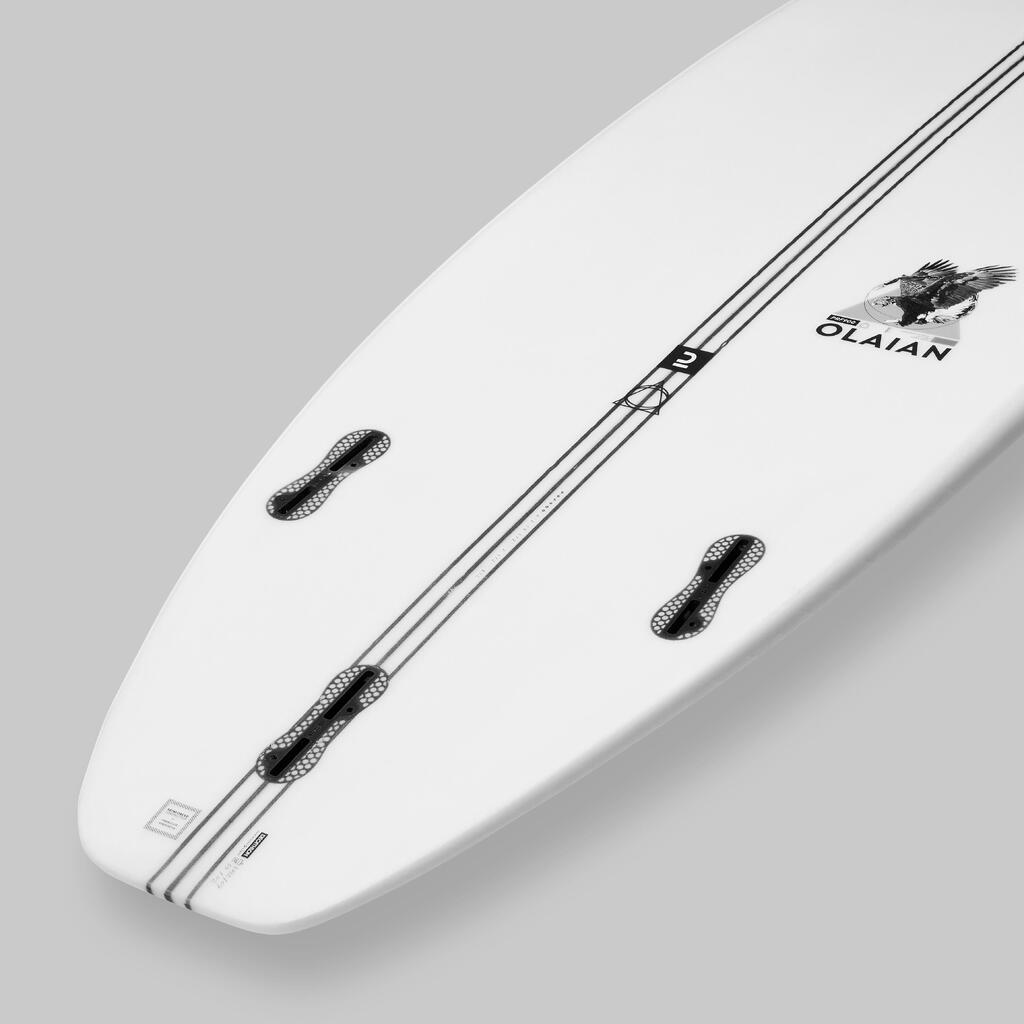 Surfboard Shortboard 6'2 ohne Finnen 31 l - 900 Perf 