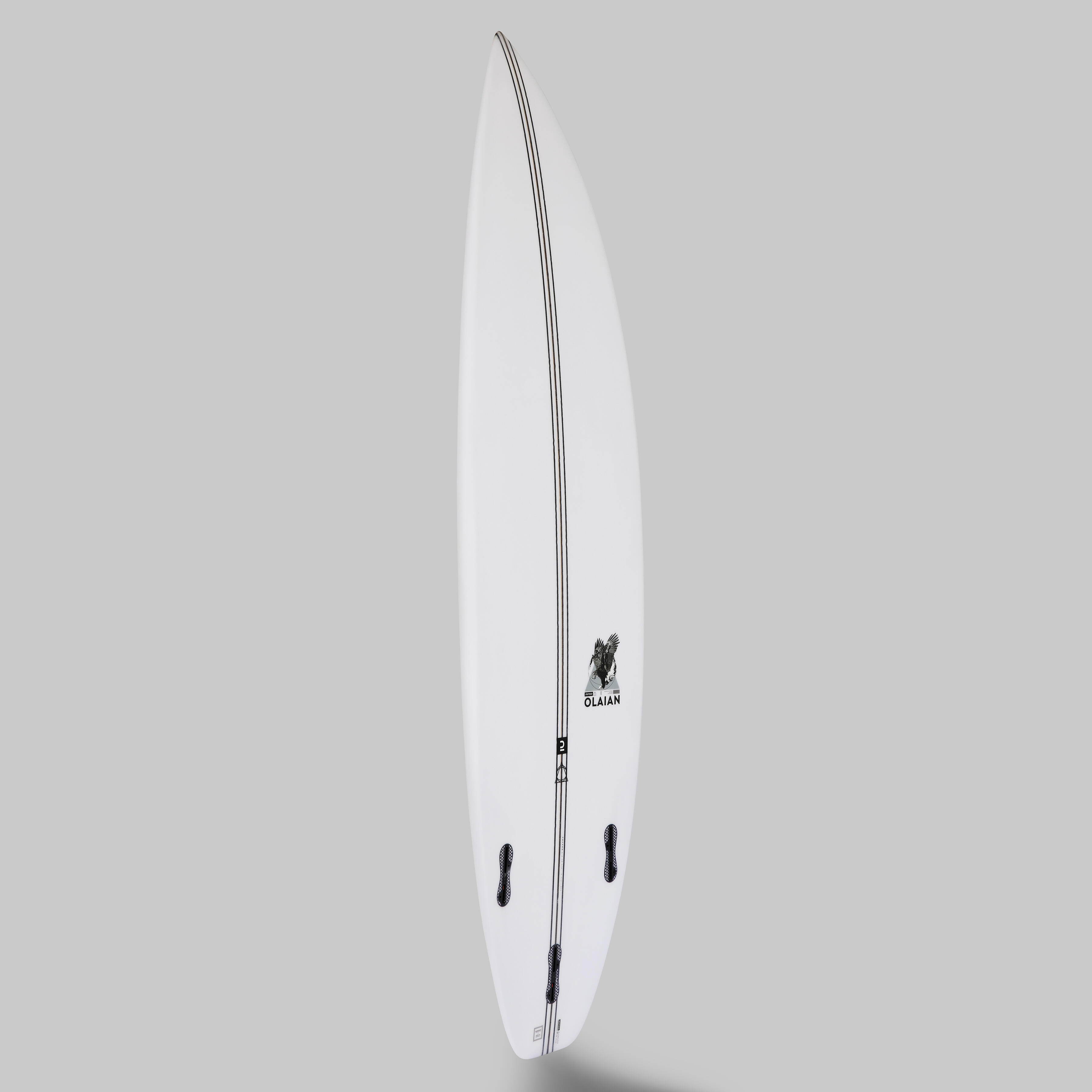 OLAIAN Surf shortboard 900" Perf 6'2 31 l bez · záber 6