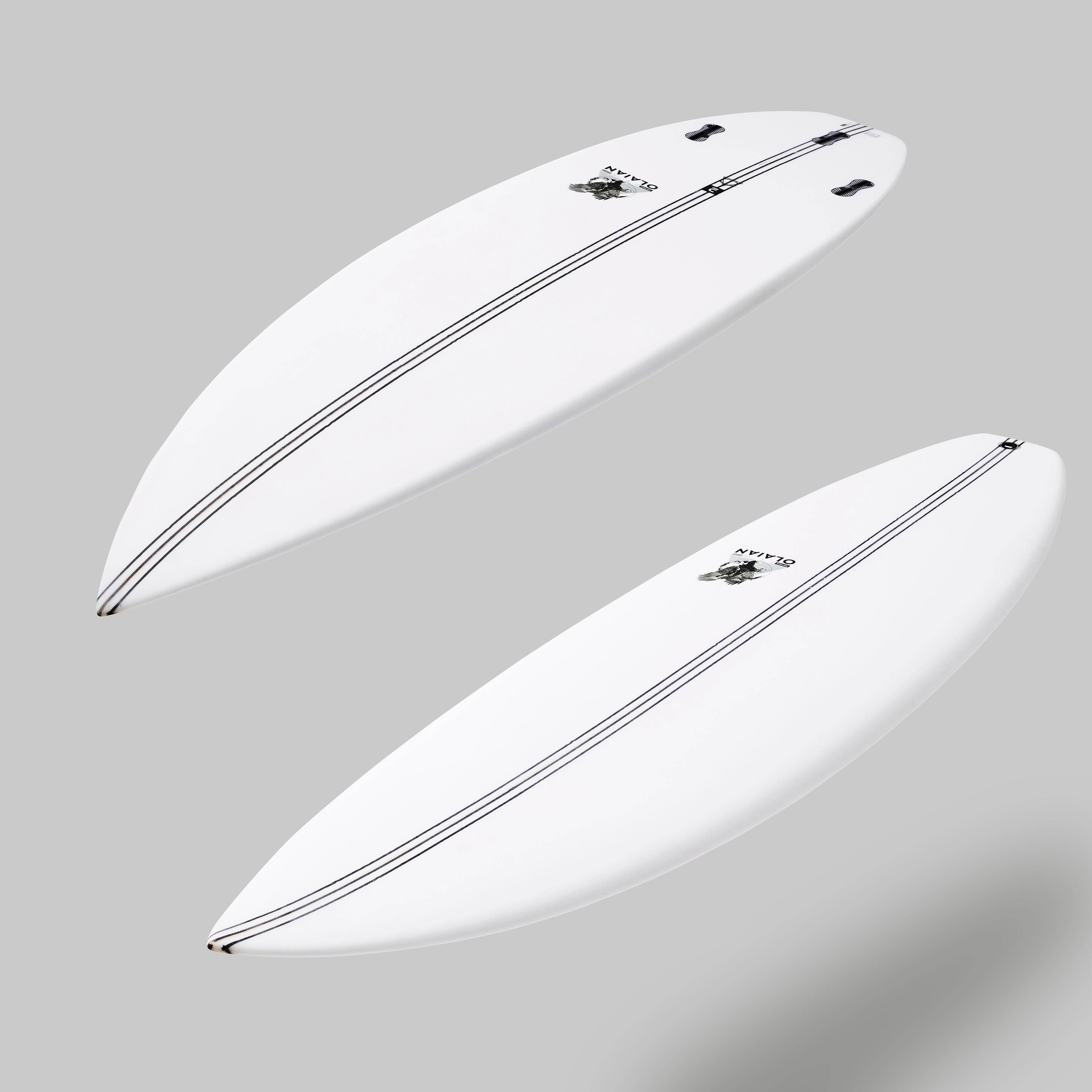 OLAIAN Surf shortboard 900" Perf 5'11 27 l bez plutvičiek bez · záber 6