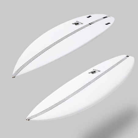 SHORTBOARD 900 PERF 6'2 31 L. Supplied without fins.