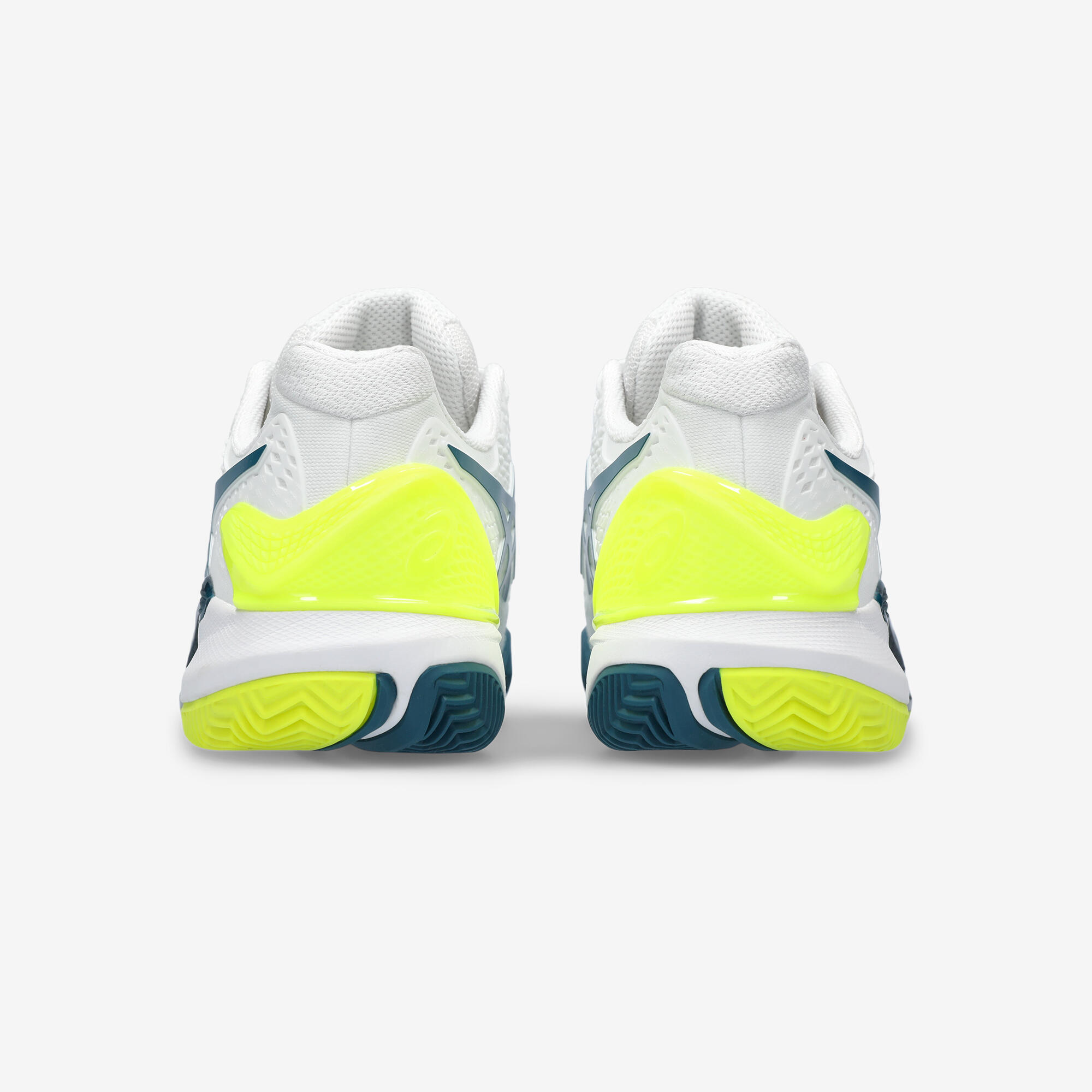 Men's Clay Court Tennis Shoes Gel Resolution 9 - White/Blue 7/7