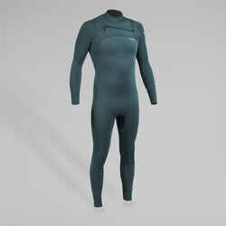 Men's wetsuit SURF 900 Neoprene 3/2 mm DARK GREEN