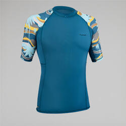 Camiseta protección solar manga larga neopreno Hombre negro azul marino -  Decathlon