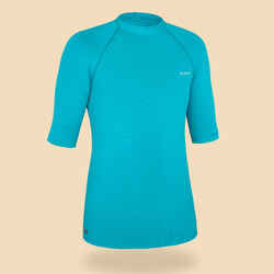 Kid's anti-UV sun top blue turquoise