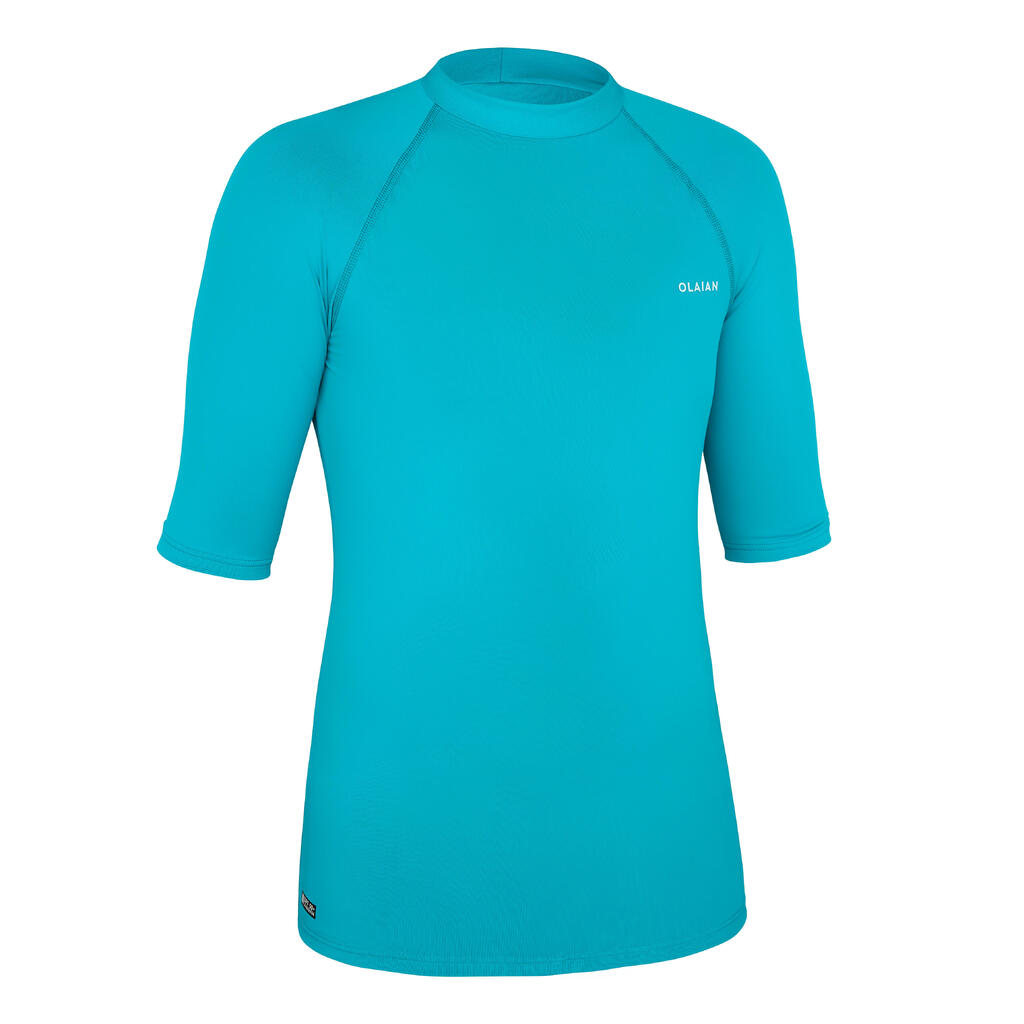 Kid's anti-UV sun top blue turquoise