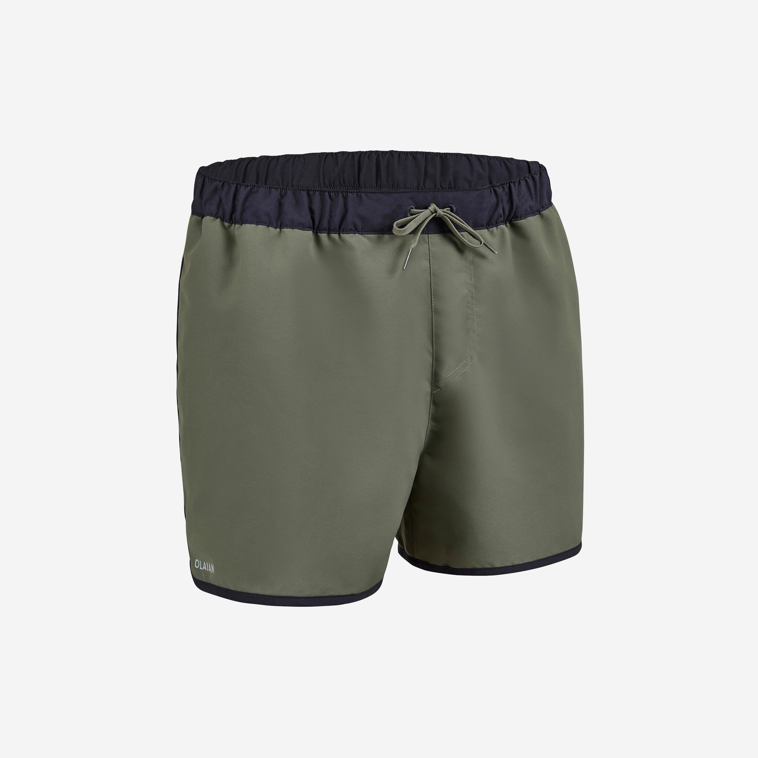 Boardshort surf 100 short MOMO KHAKI 1/7