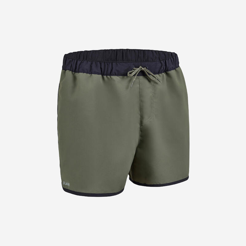 Boardshorts kurz Surfen 100 Momo khaki