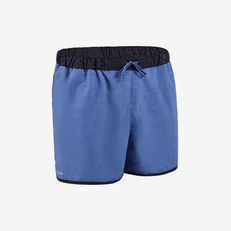 Modre krajše plavalne kratke hlače 100
