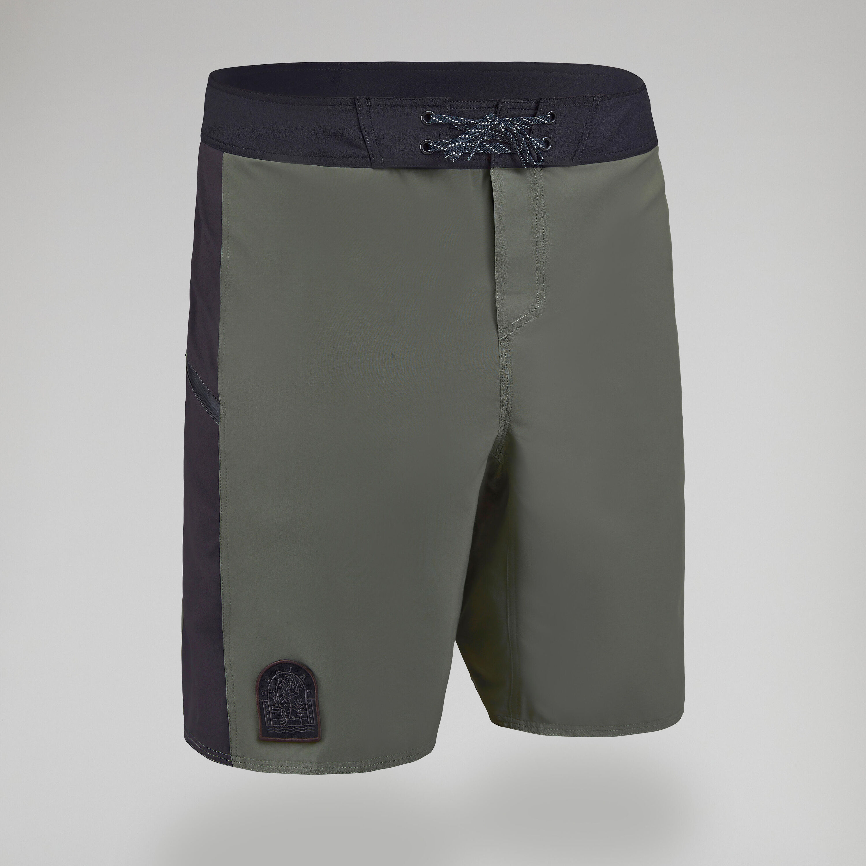 OLAIAN Boardshort surf 500 19" ALEX KHAKI