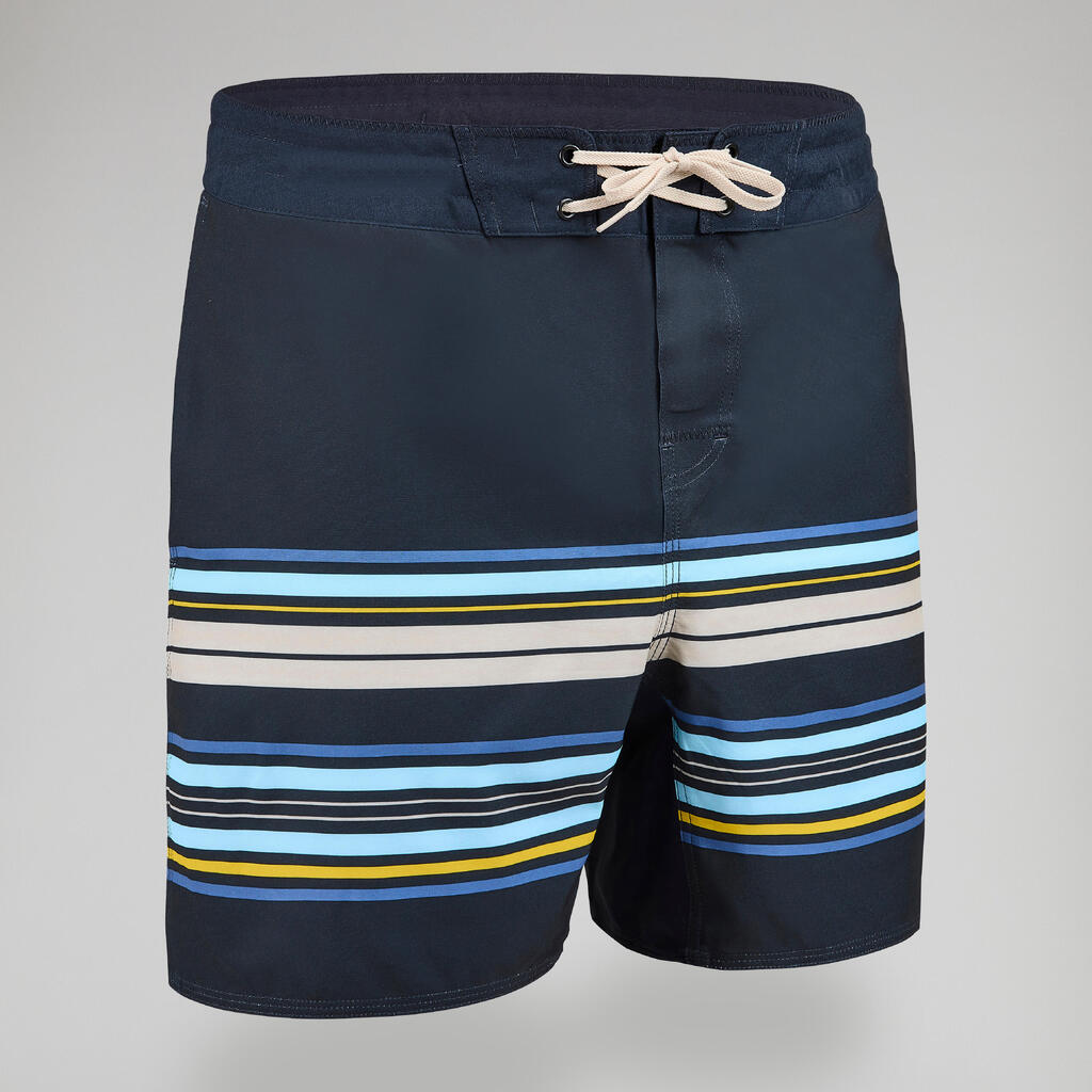 Βερμούδα boardshort 500 17" sta monica για surf μαυρο