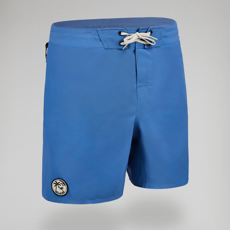 OLAIAN Erkek Deniz Şortu / Boardshort - 17" - Mavi - 500 QB8053 OLAIAN Erkek Deniz Şortu / Boardshort - 17" - Mavi - 500 QB8053