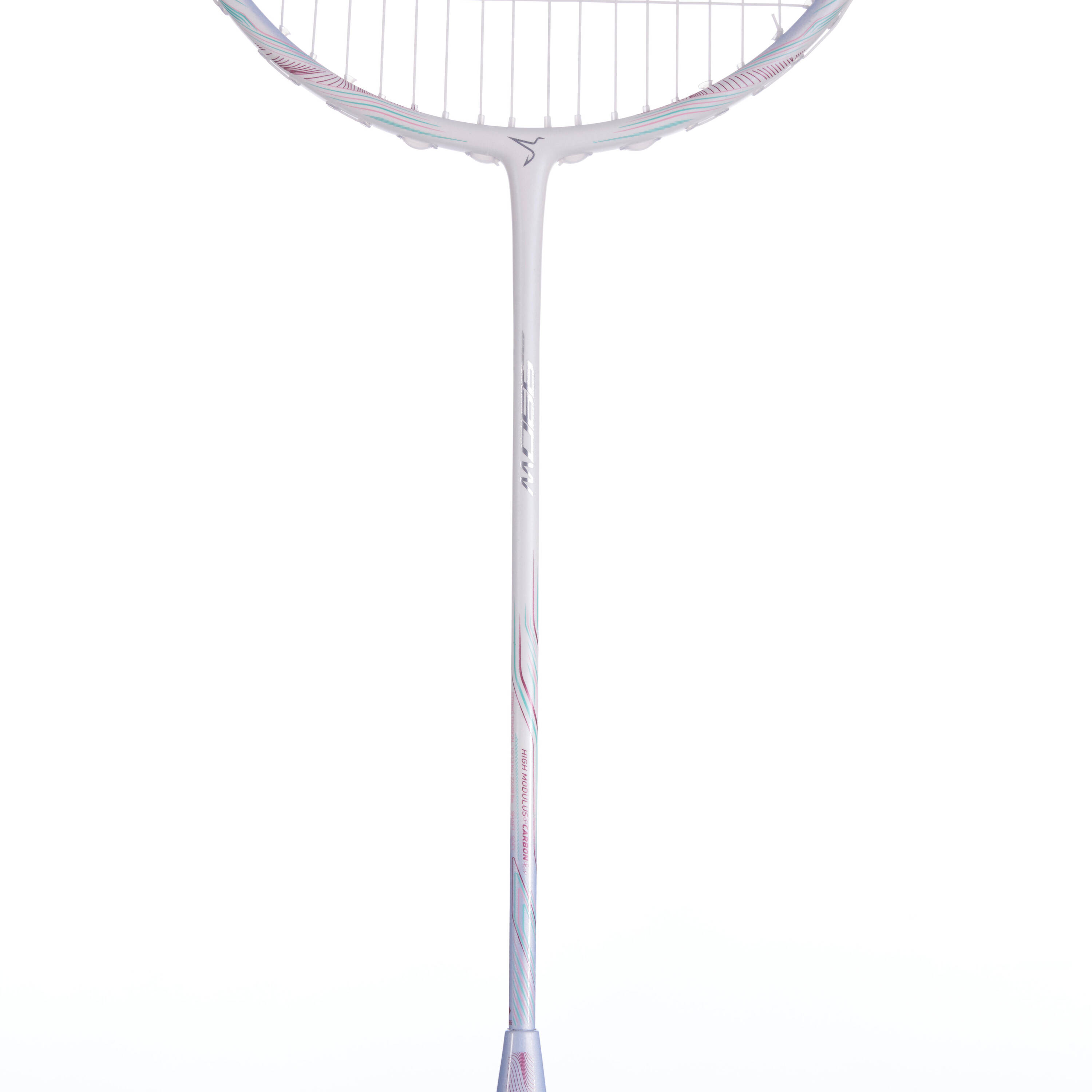 BADMINTON ADULT RACKET BR 990 W WHITE -  5