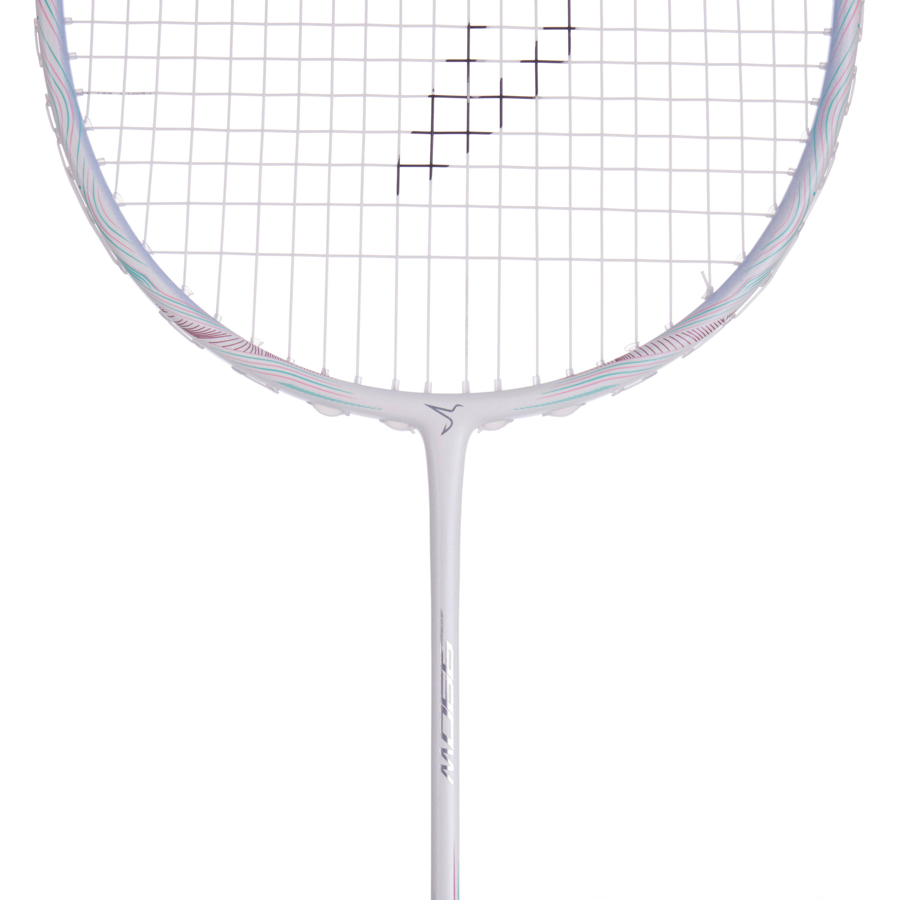 BADMINTON ADULT RACKET BR 990 W WHITE -  4