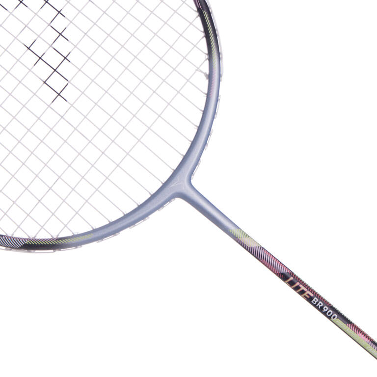 BADMINTON ADULT RACKET BR LITE 900 SET WHITE BORDEAUX