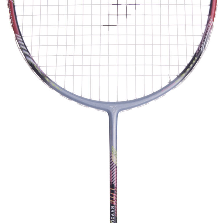 BADMINTON ADULT RACKET BR LITE 900 SET WHITE BORDEAUX