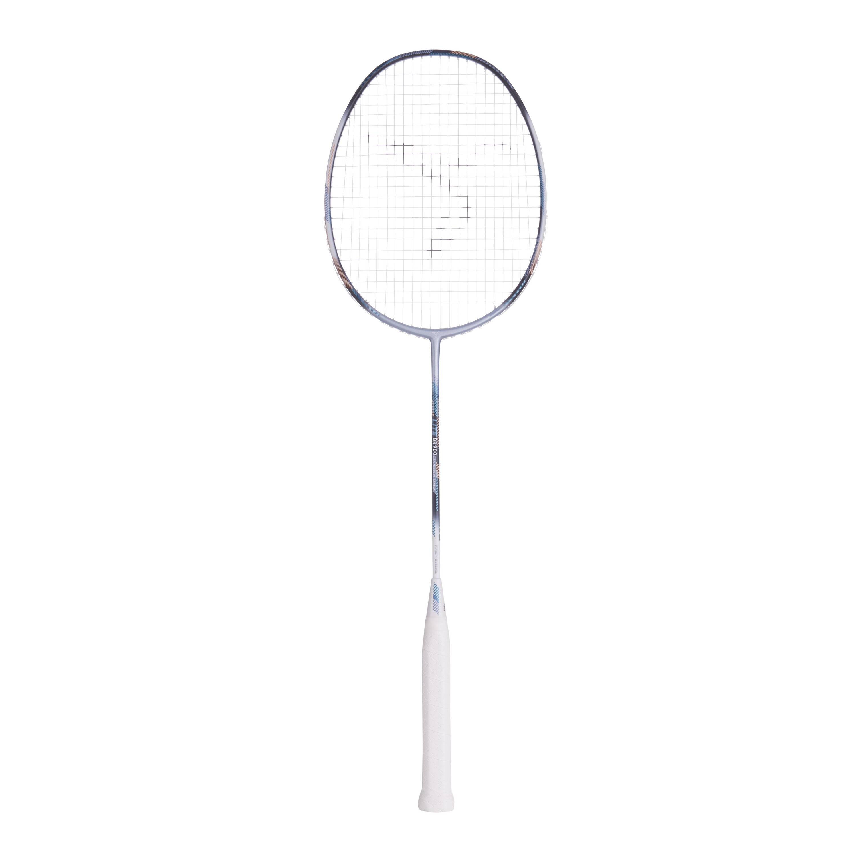 BADMINTON ADULT RACKET BR LITE 900 SET WHITE BORDEAUX -  3