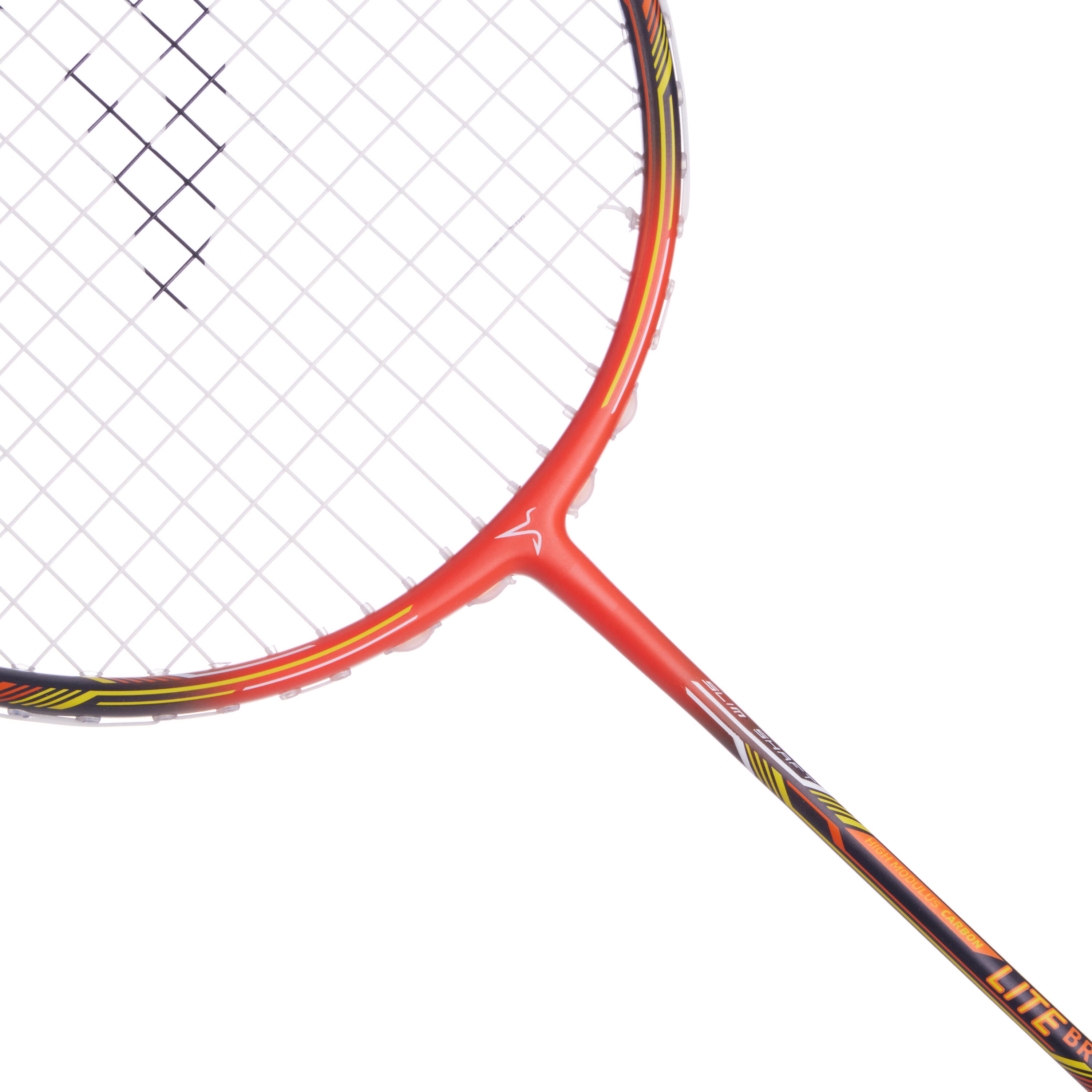 BADMINTON ADULT RACKET BR LITE 930 ORANGE -  5