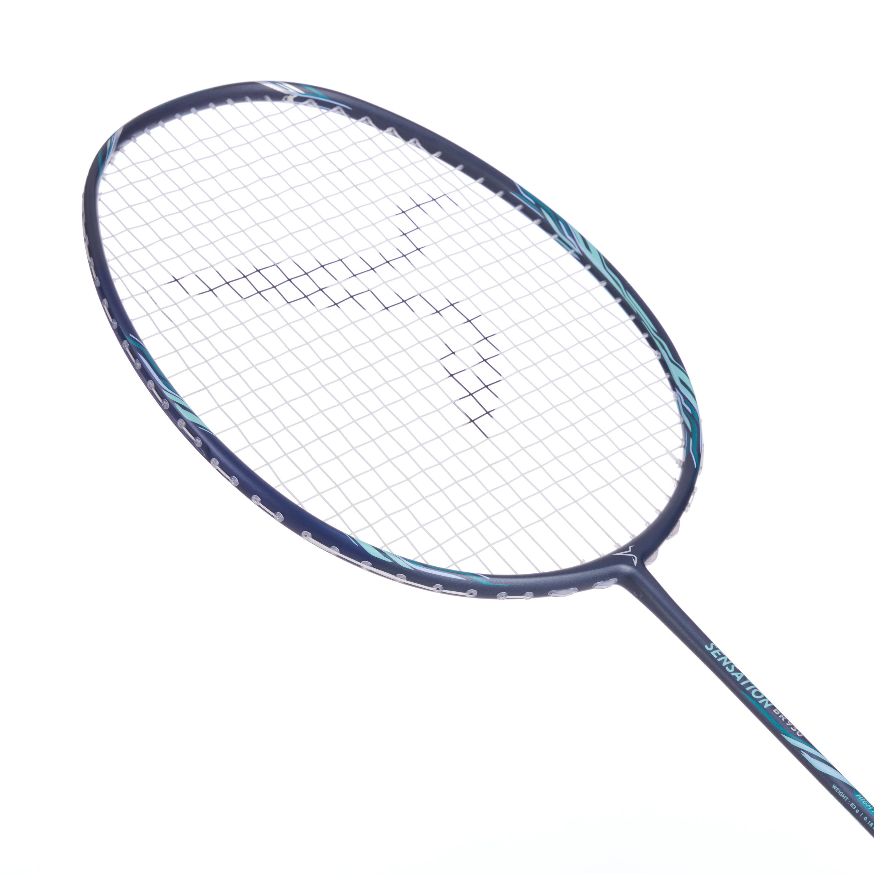 BADMINTON ADULT RACKET BR SENSATION 930 ANTHRACITE -  5