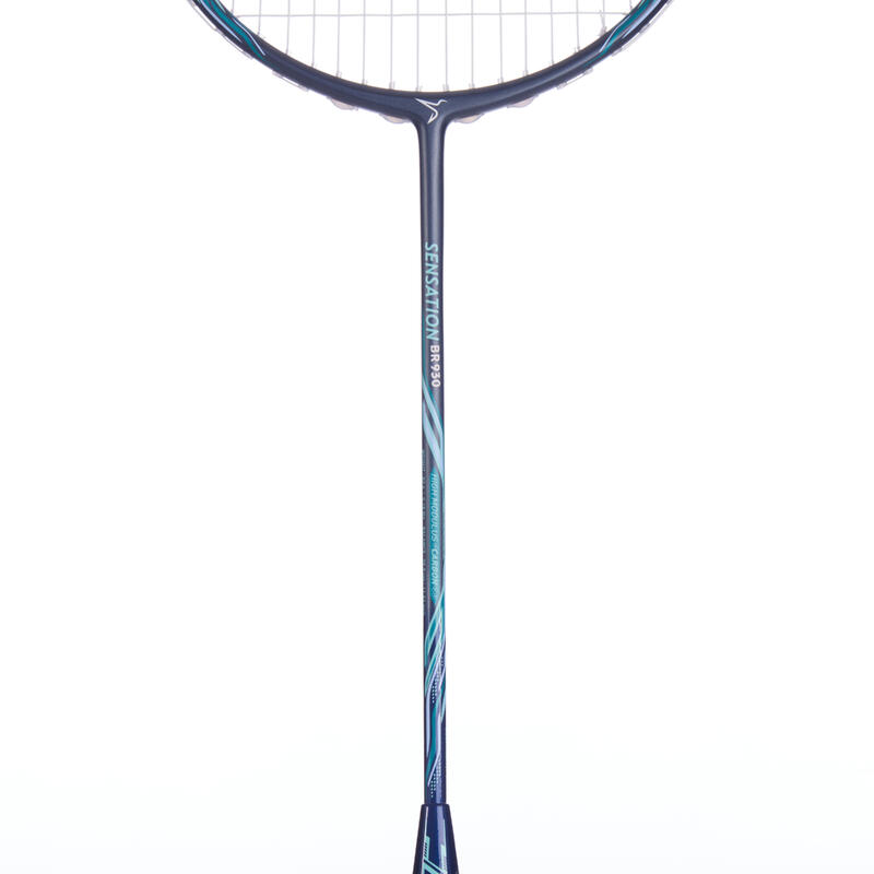 Badmintonschläger Erwachsene - BR Sensation 930 schwarzgrau