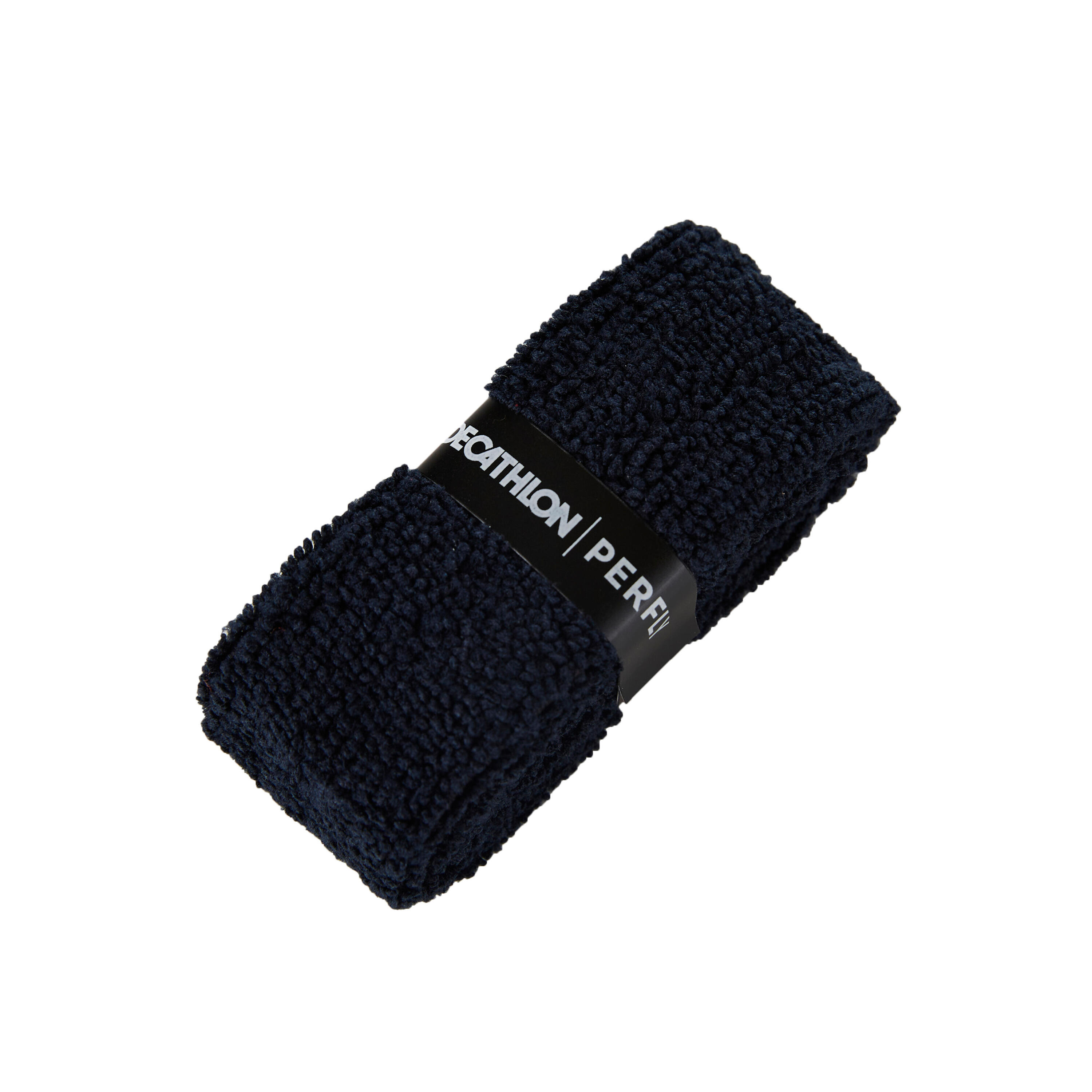 BADMINTON TOWEL GRIP x 2 BLACK 9/9