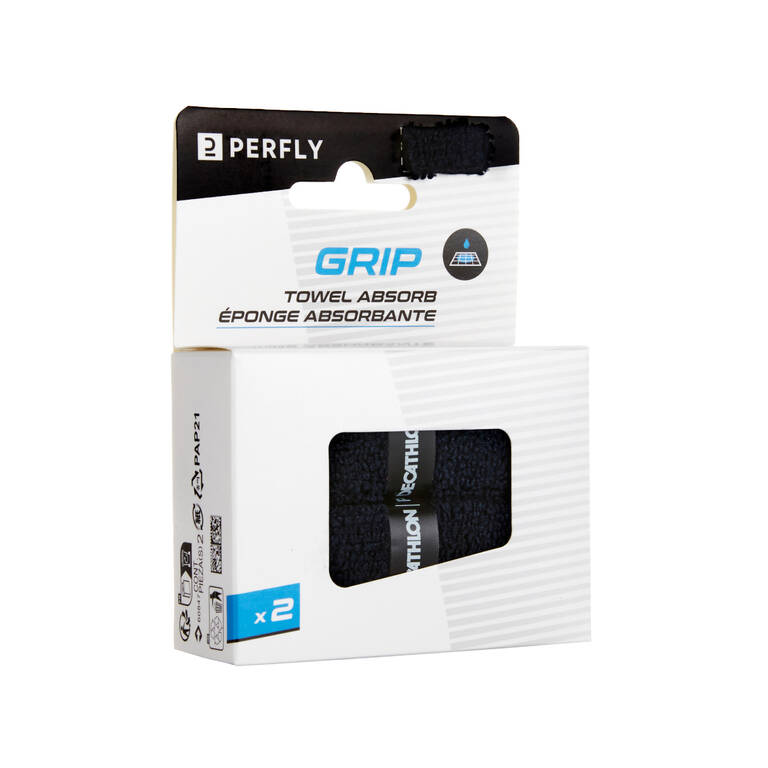 Grip Handuk Badminton X2 - Hitam