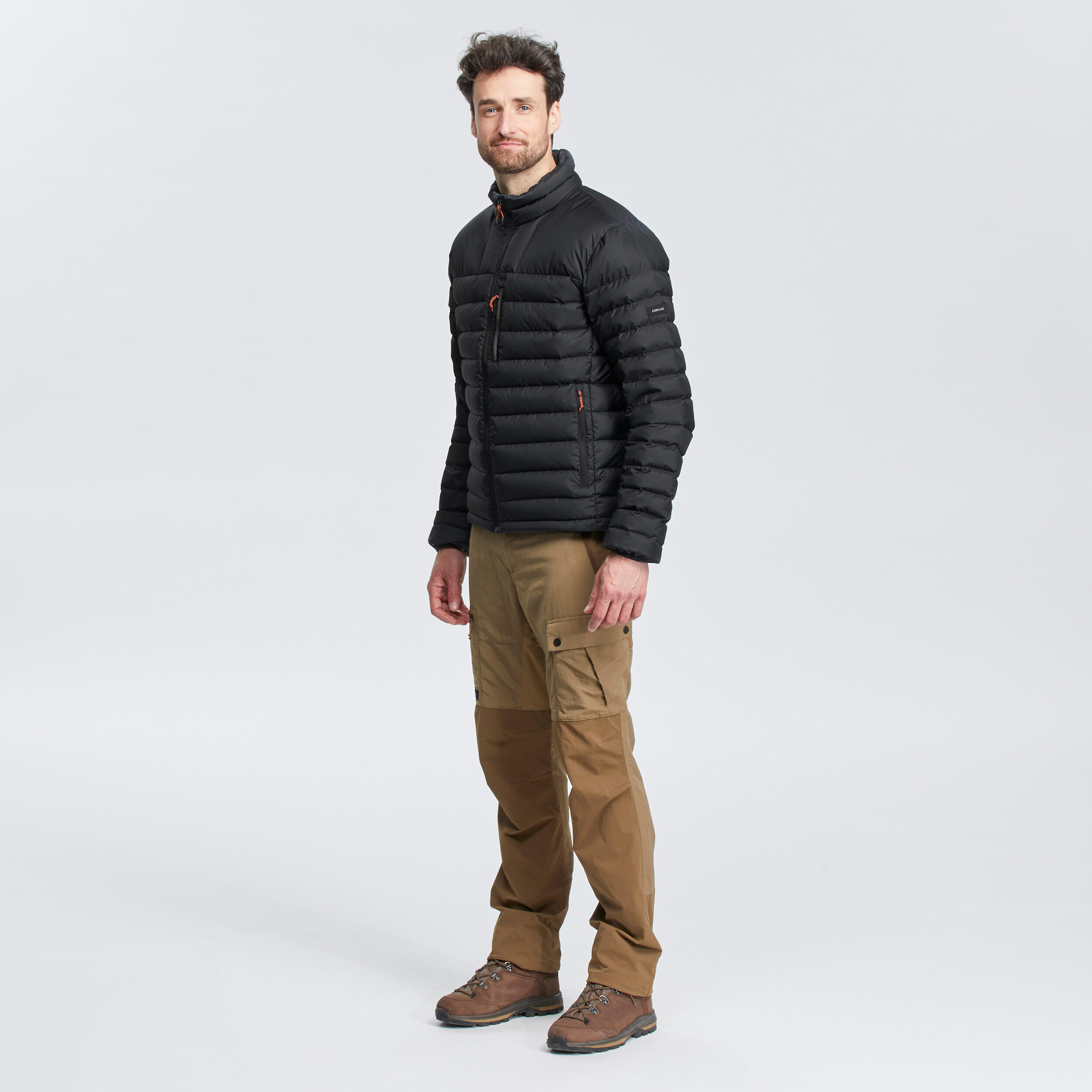 Men’s Down Winter Jacket – MT 500 Black - FORCLAZ