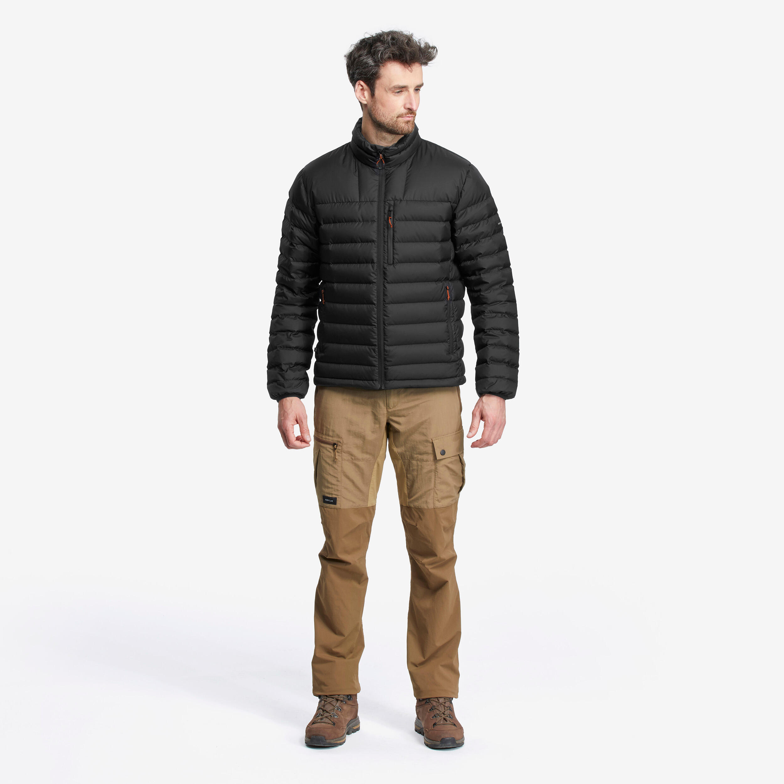 Men’s hiking down jacket -10°C MH500 - Black 2/21