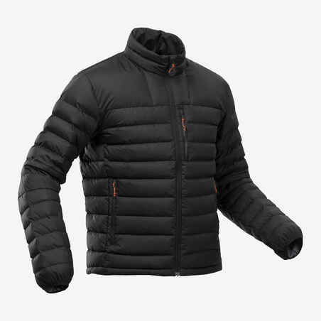 Pernata jakna za trekking MT500 muška crna za temperature do -10 °C