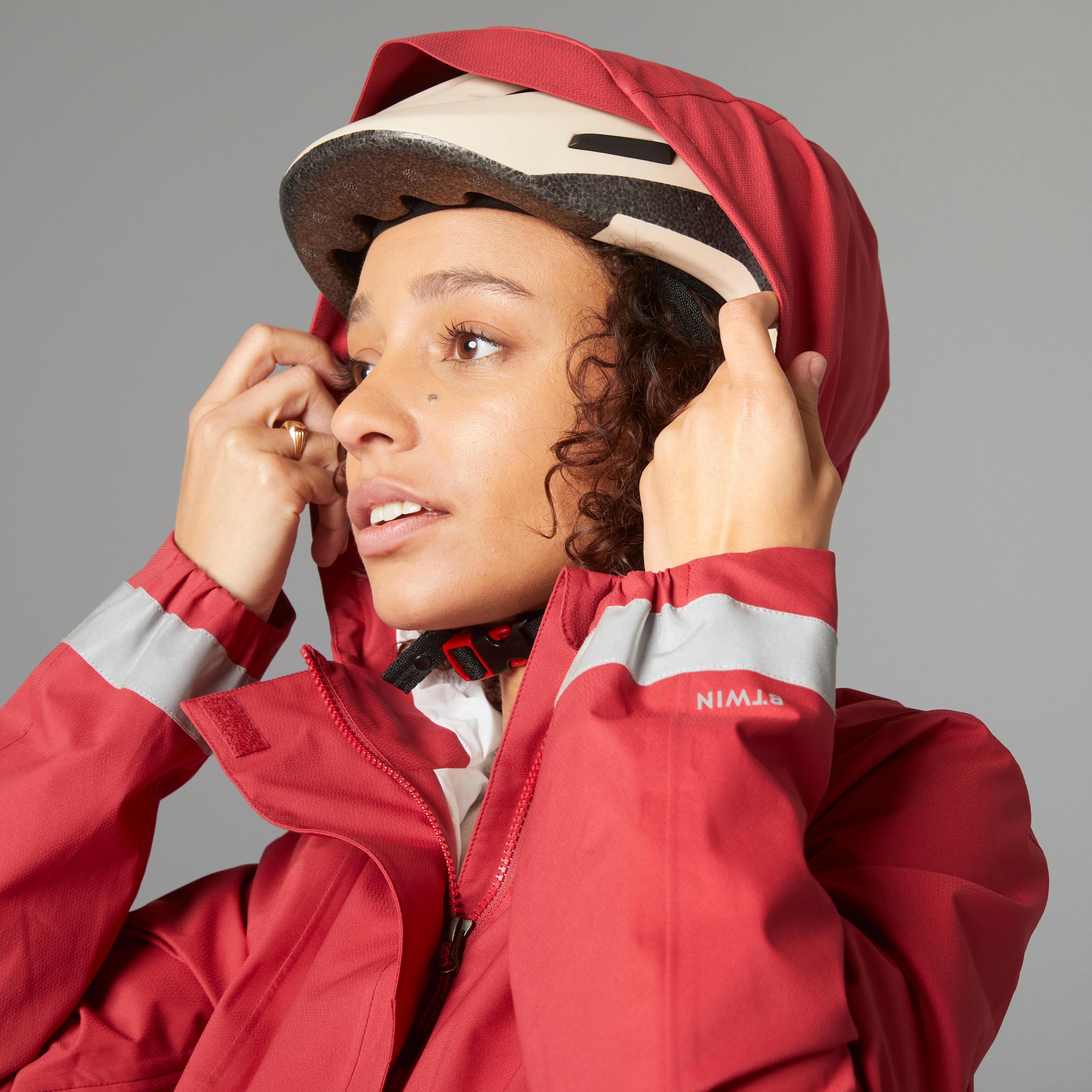 ElifeAcc Reflektierende Sicherheitsmütze - 360° Sichtbar Bei Nacht Mit Ohrenschutz