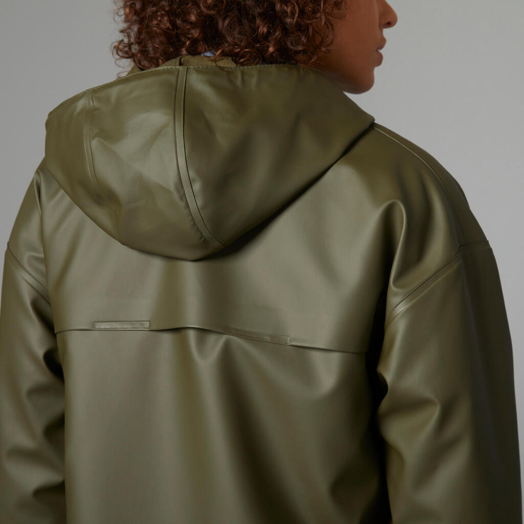 Unisex Waterproof City Cycling Parka - Ochre